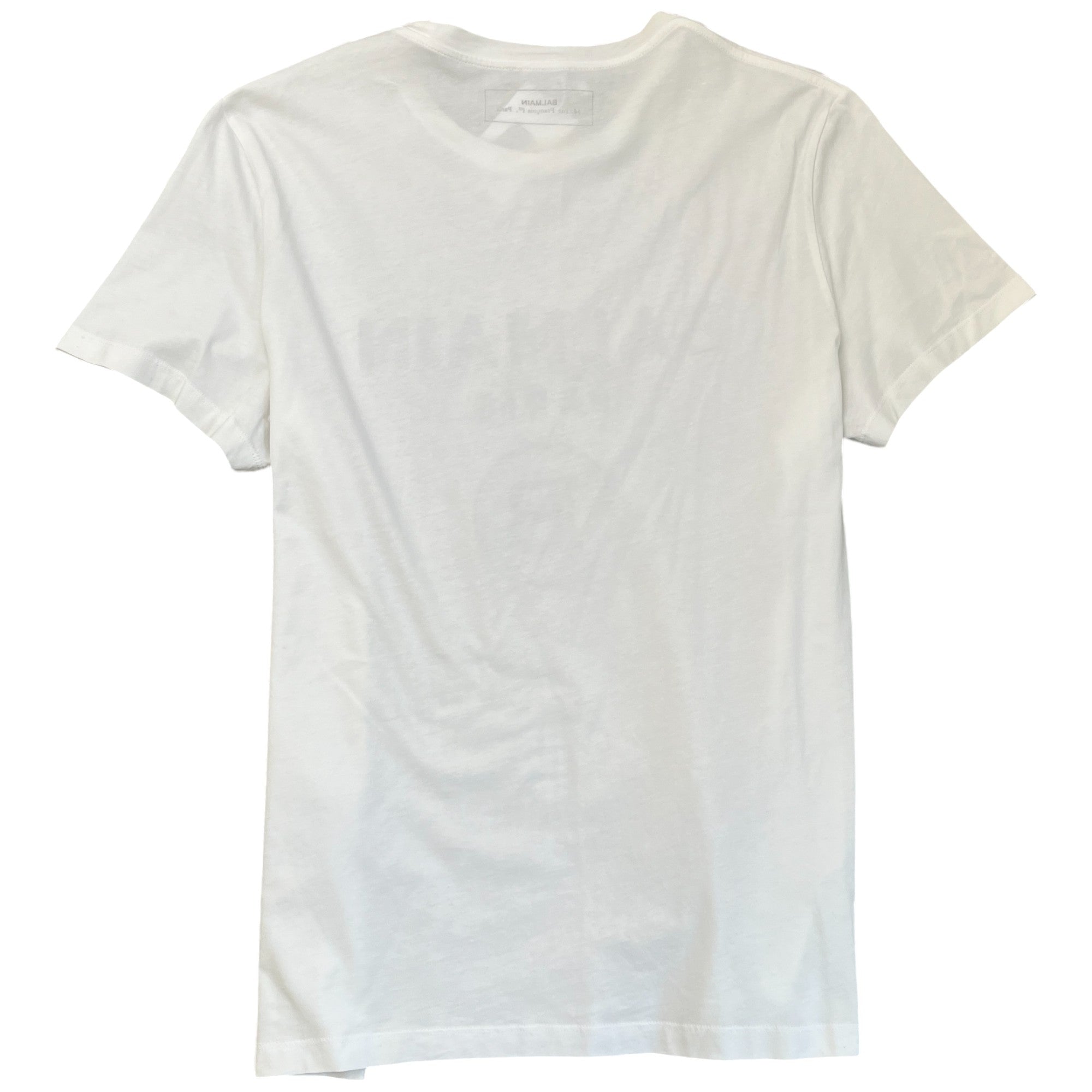 Men's Logo Print T-Shirt White Size IT 44 / UK XS