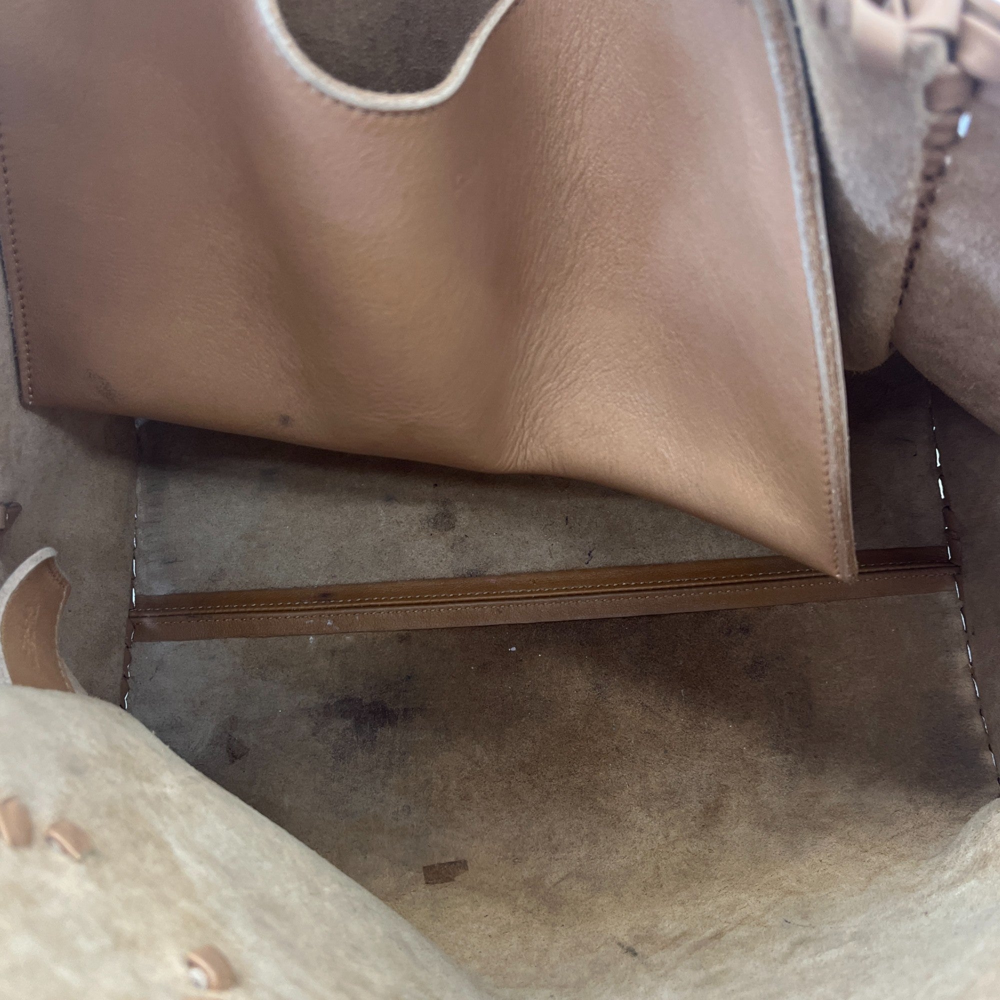 Women's Mony Small Tote Bag Beige