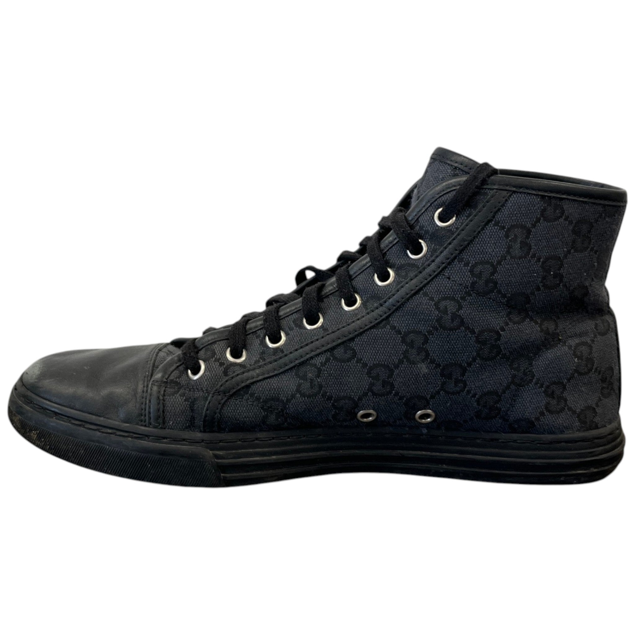 Men's Gg Supreme High Trainers Black Size EU 42 / UK 8