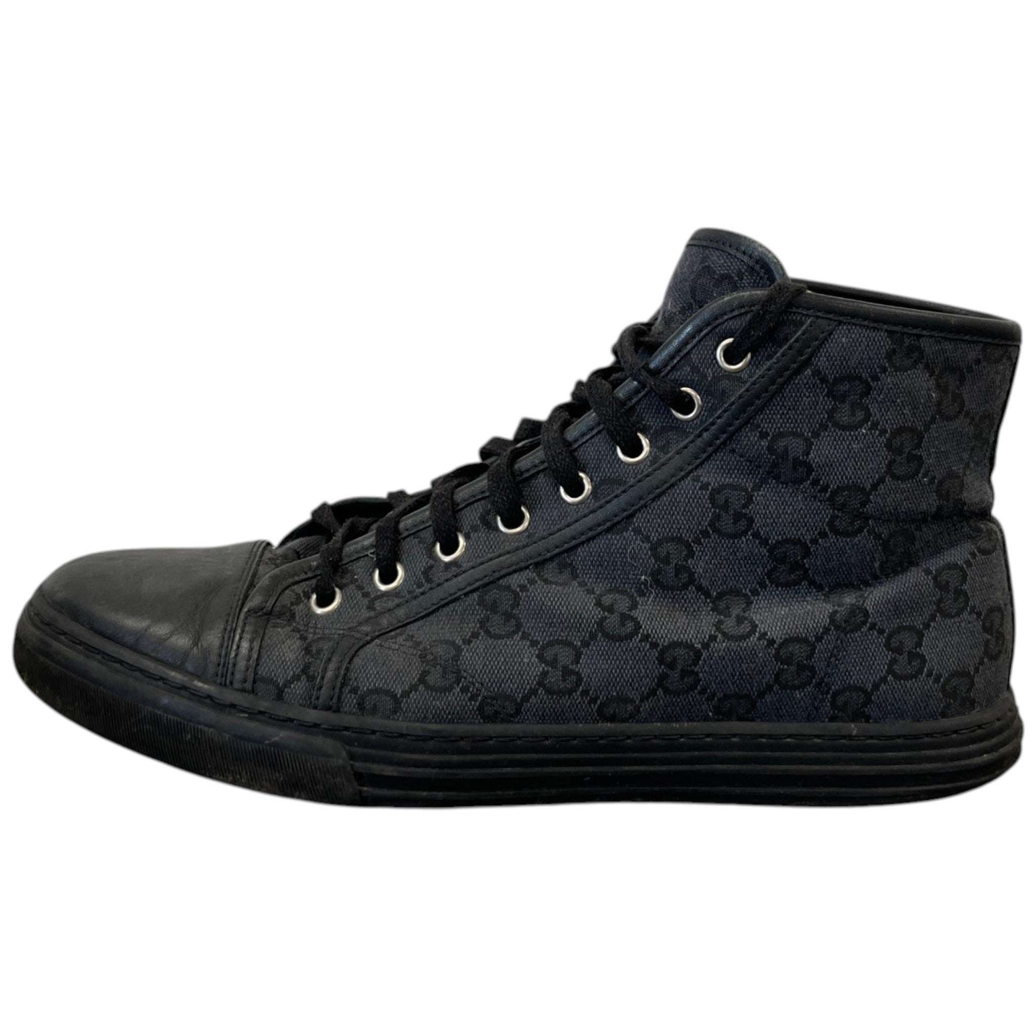 Men's Gg Supreme High Trainers Black Size EU 42 / UK 8