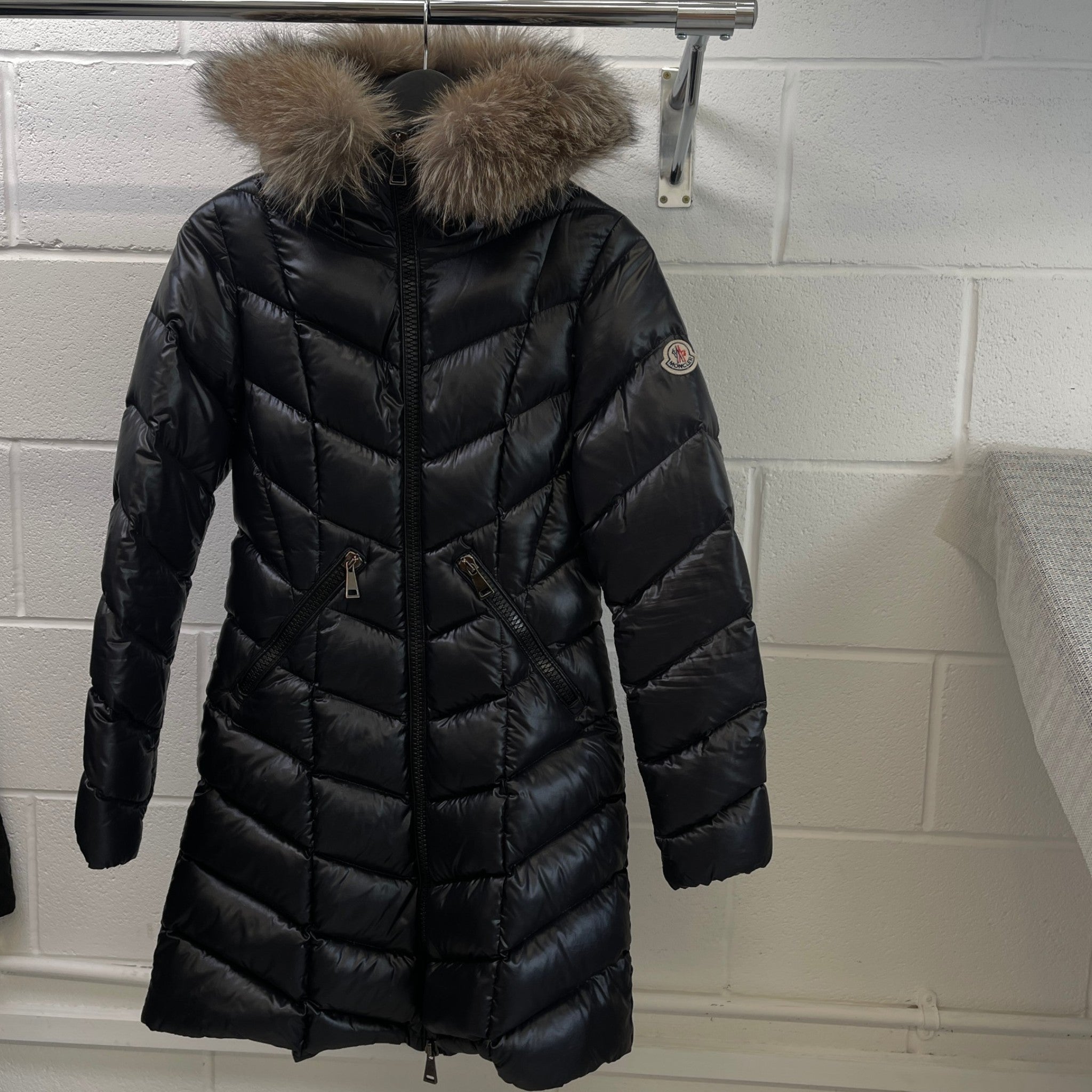 Women's Fulmarus Down Jacket Black Size 1 / UK 10