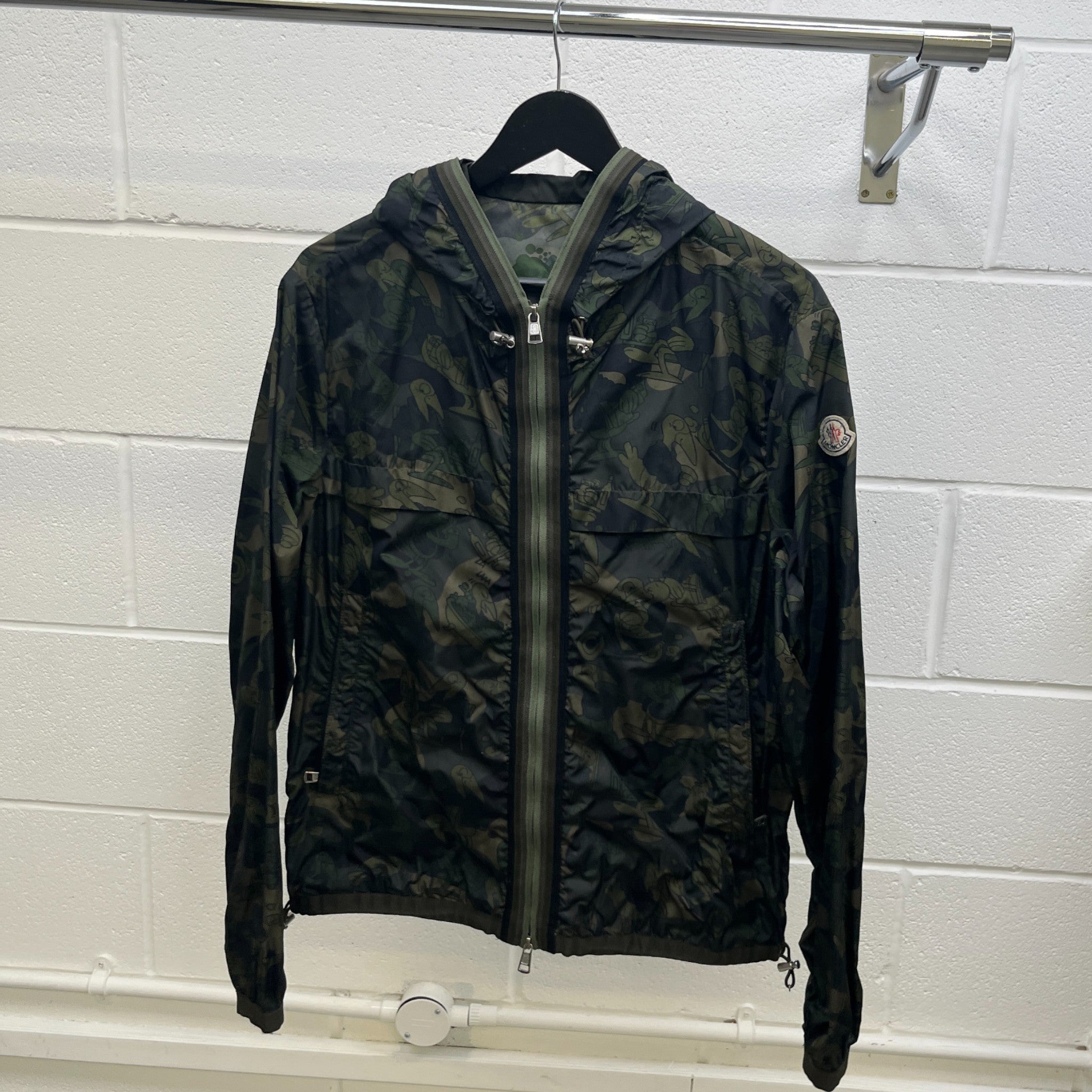 Men's Anton Windbreaker Khaki Size M