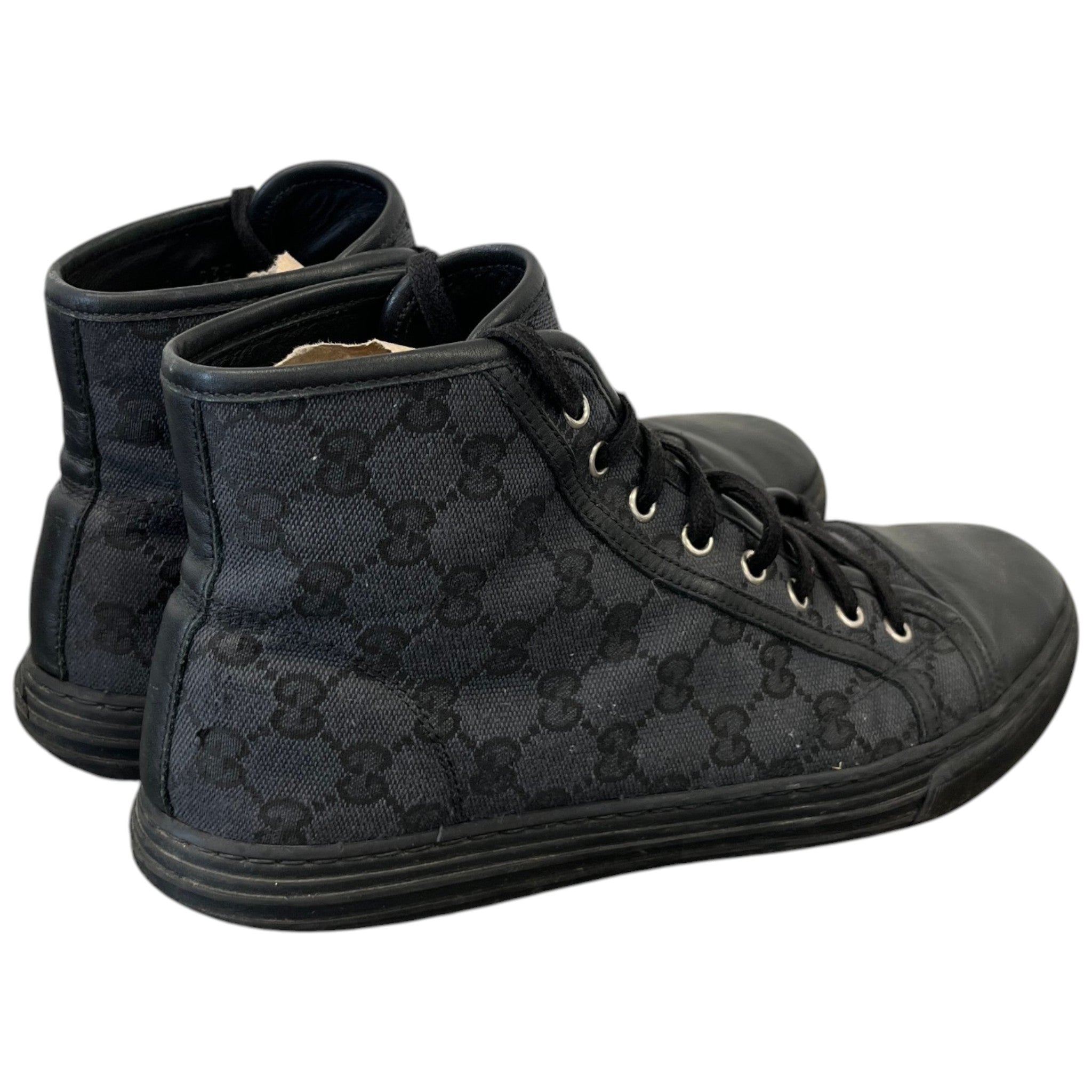 Men's Gg Supreme High Trainers Black Size EU 42 / UK 8