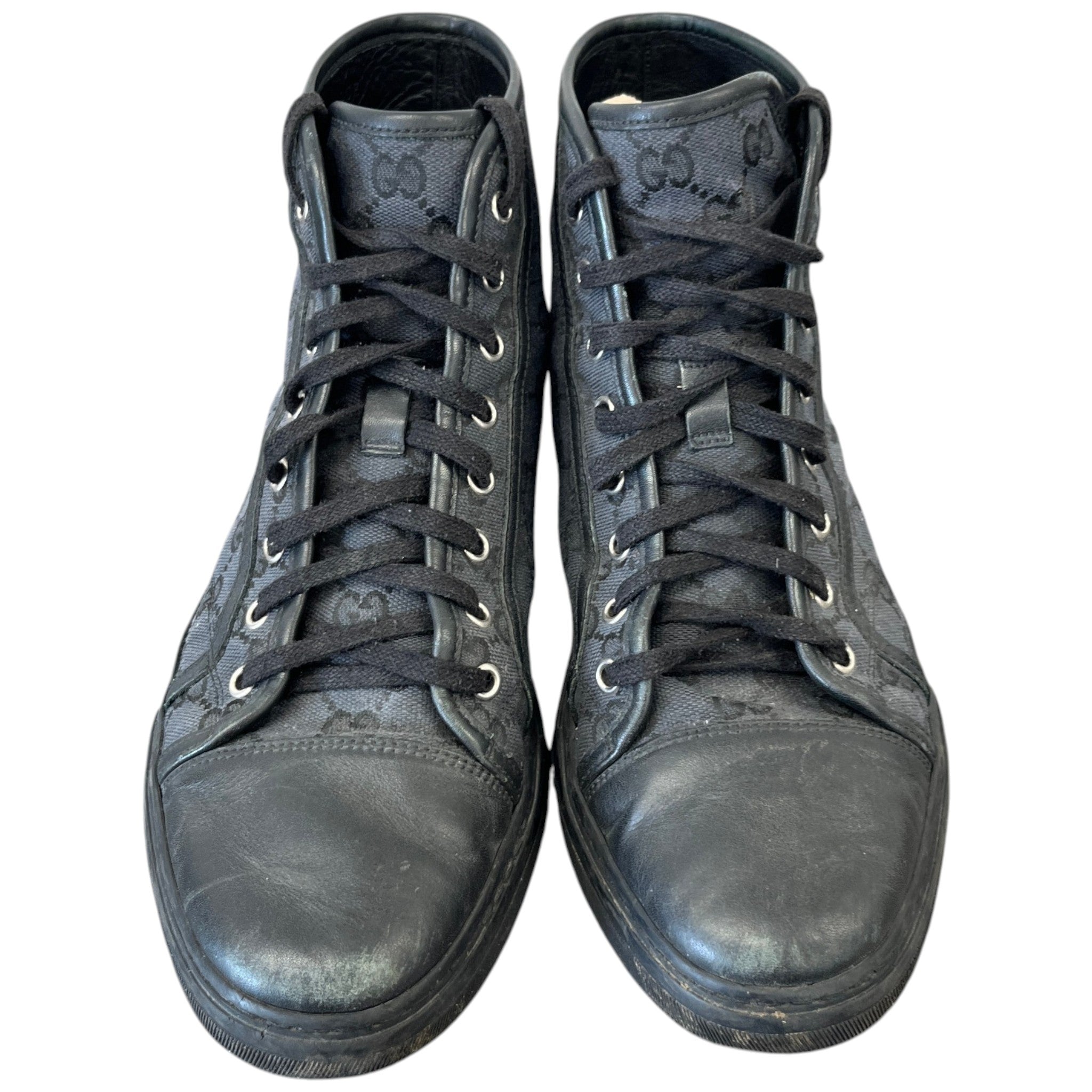 Men's Gg Supreme High Trainers Black Size EU 42 / UK 8
