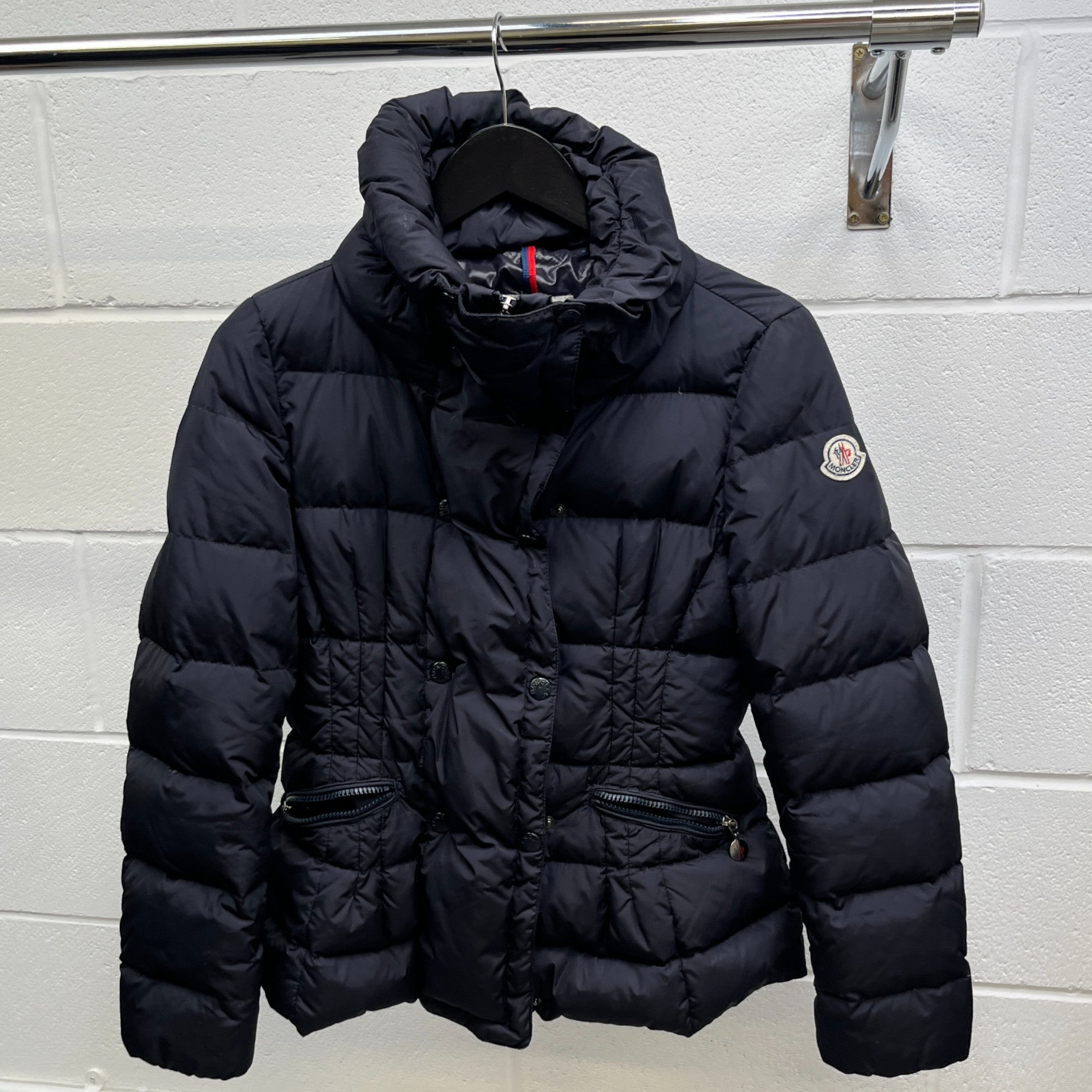 Women's Pivoine Down Jacket Navy Size 2 / UK 12