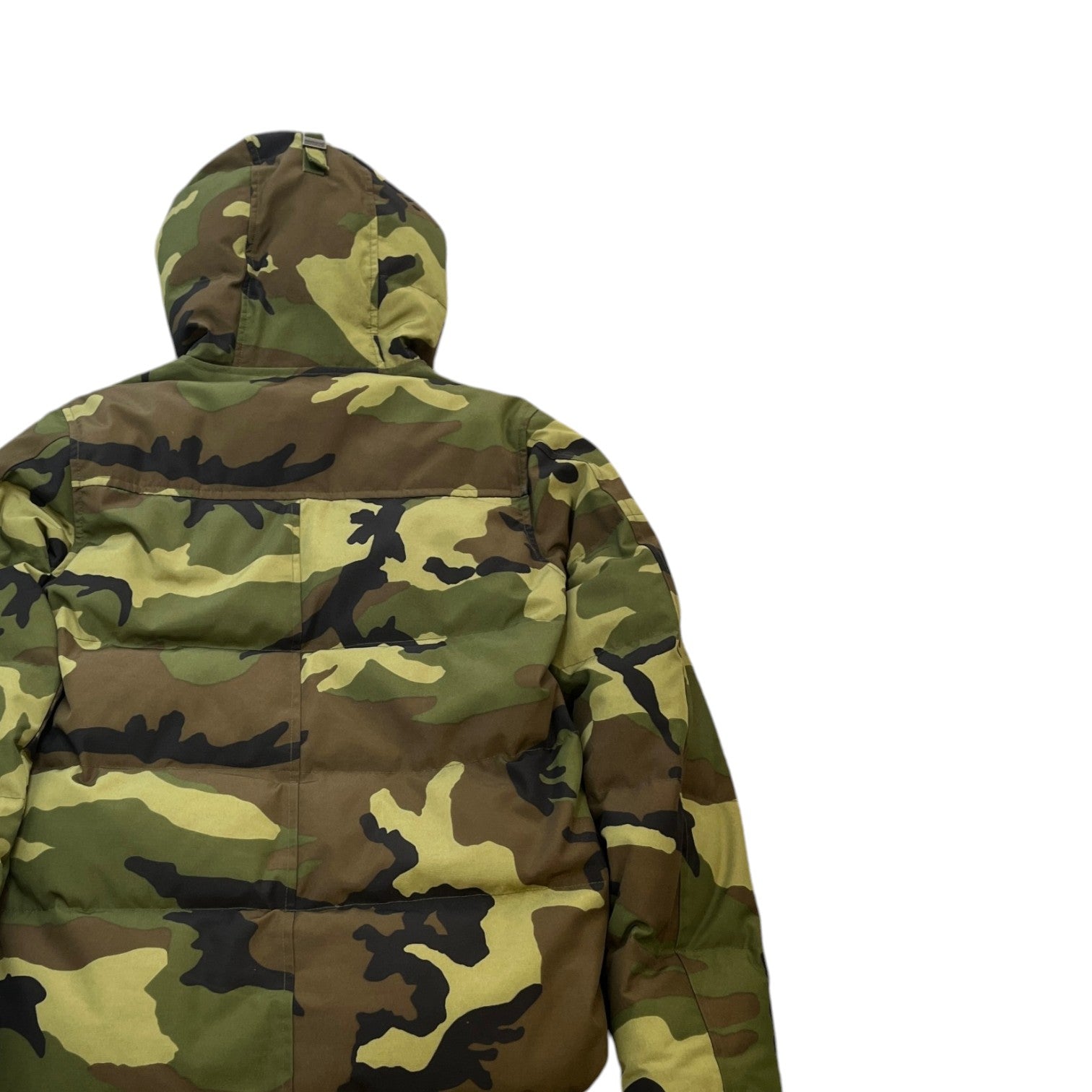 Men's Camo Macmillan Parka Down Jacket Khaki Size XS