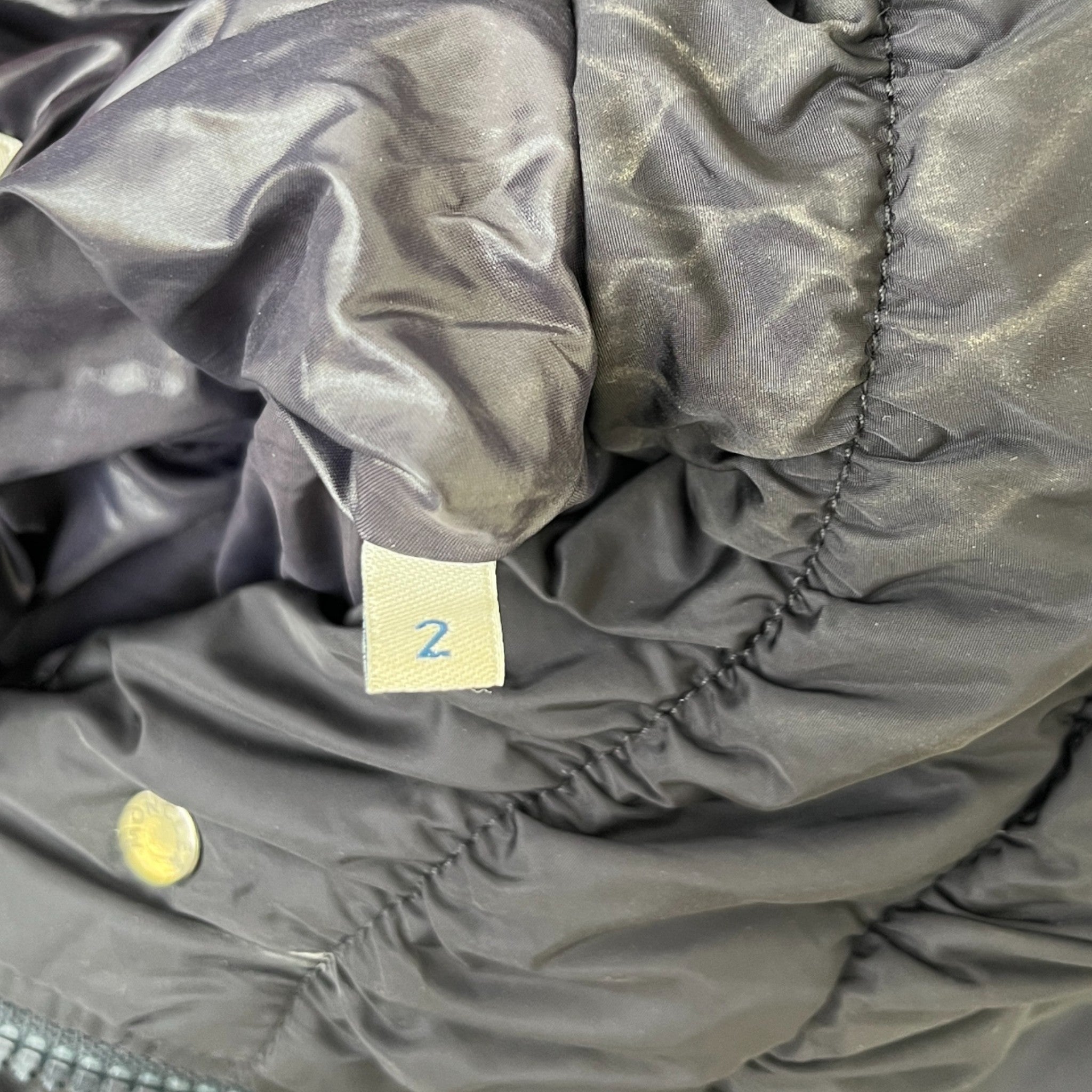 Women's Pivoine Down Jacket Navy Size 2 / UK 12