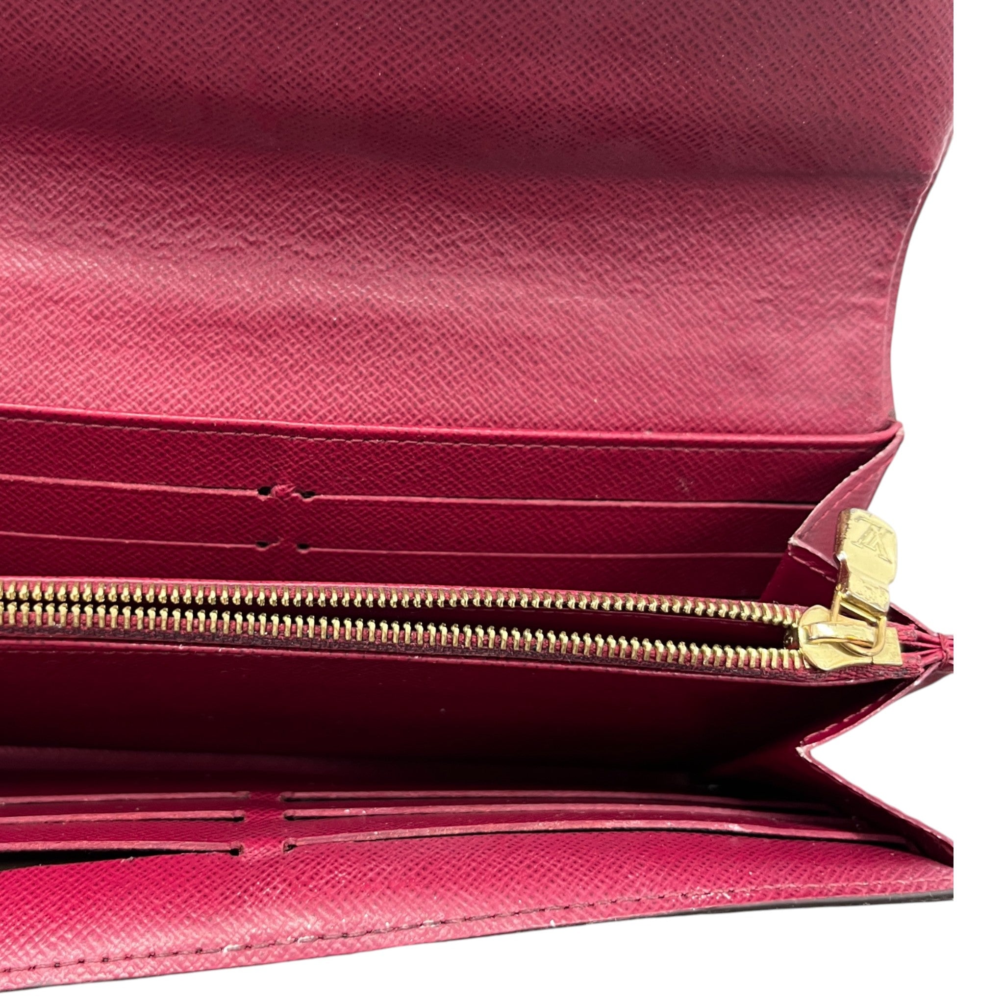 Women's Sarah Monogram Canvas Wallet Brown