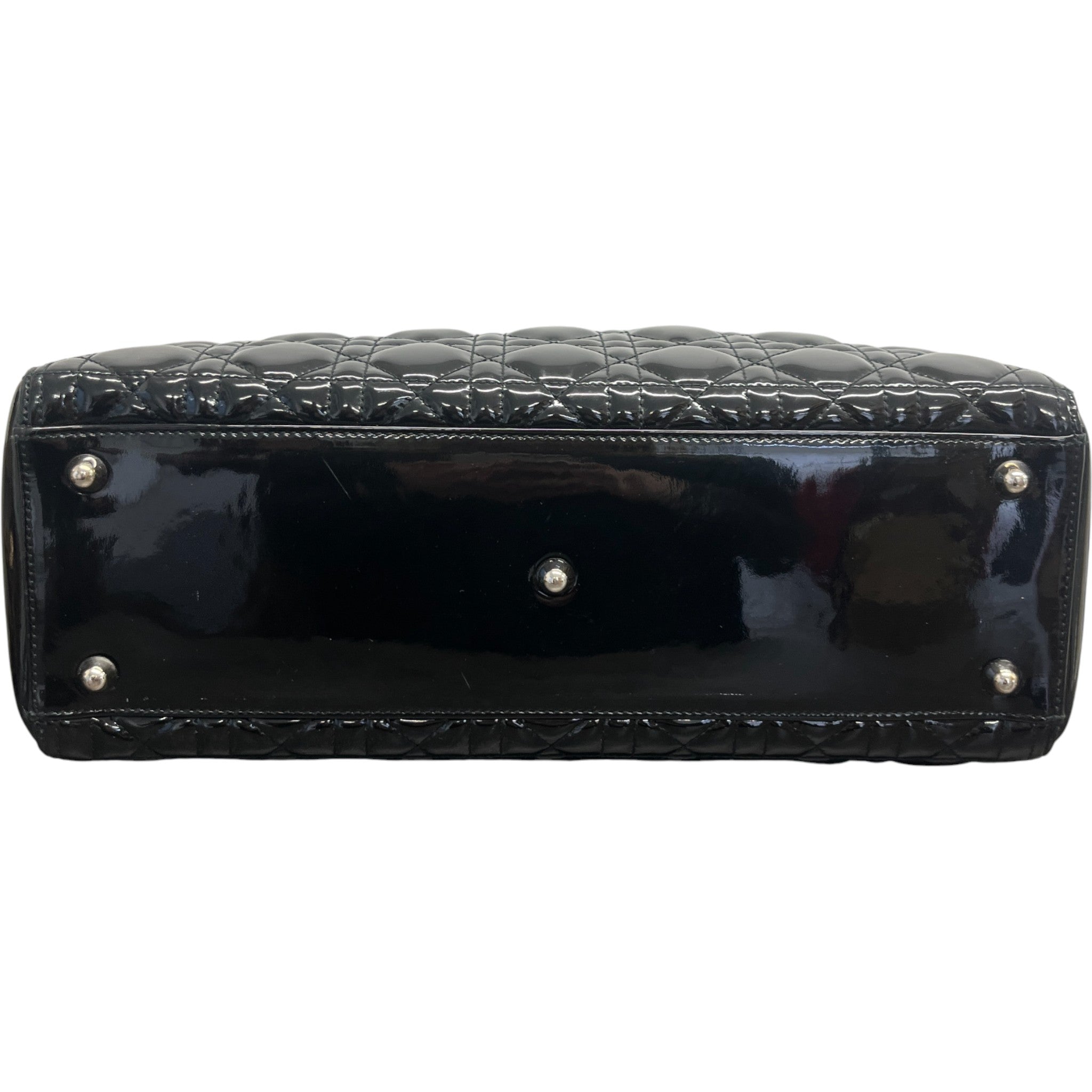 Women's Large Lady Dior Medium Bag Black