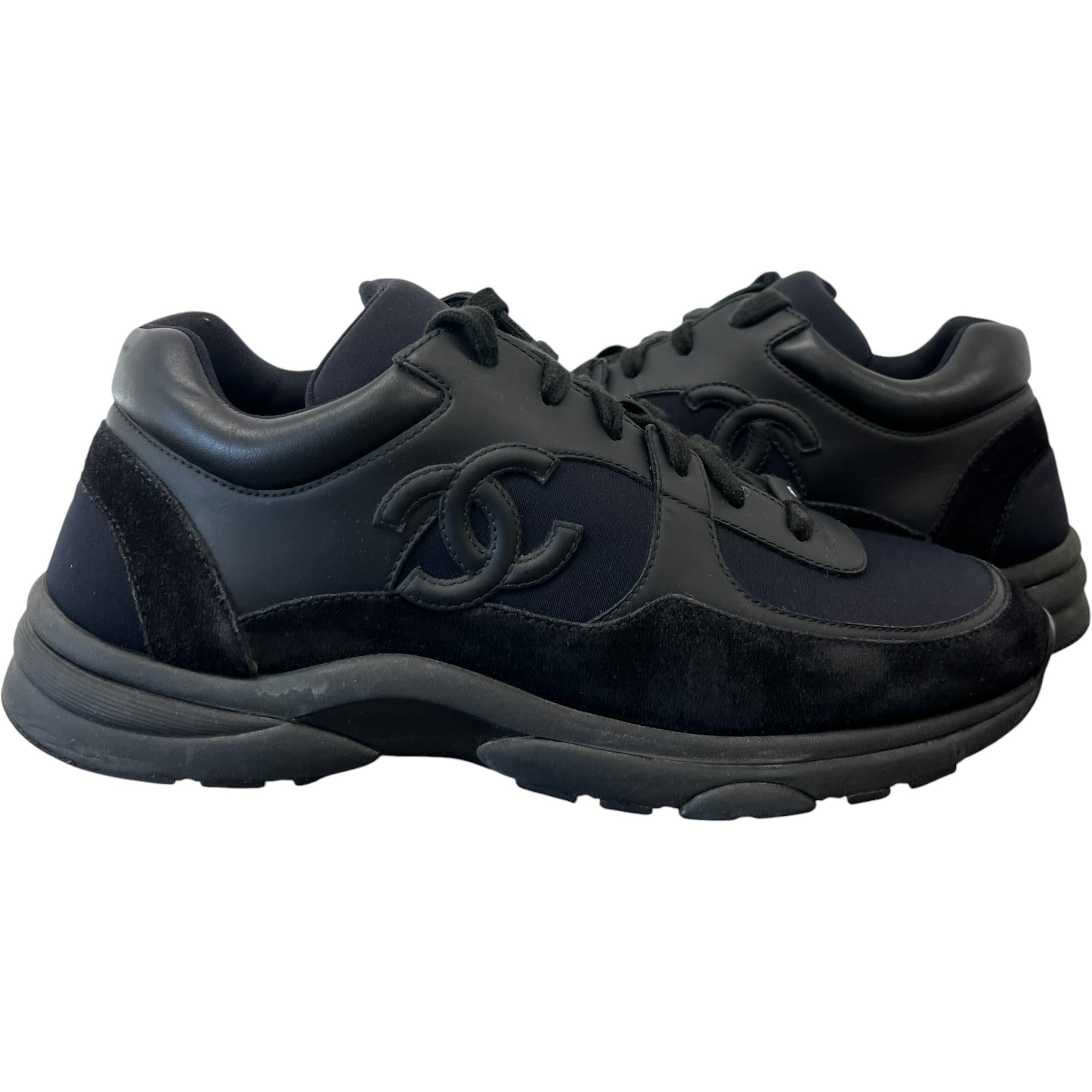 Men's Cc Runner Low Trainers Black Size EU 41.5 / UK 7.5