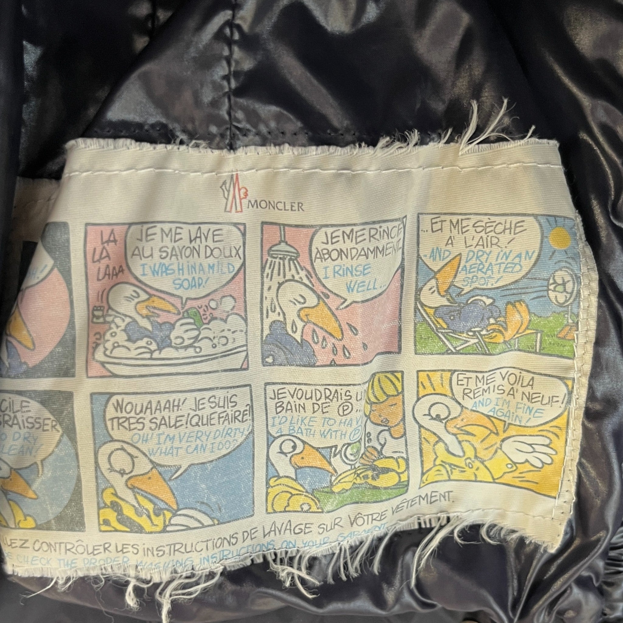 Women's Pivoine Down Jacket Navy Size 2 / UK 12