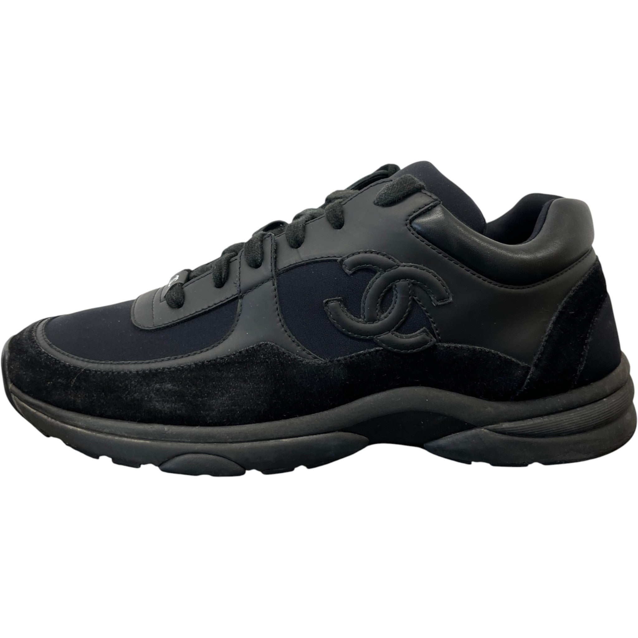 Men's Cc Runner Low Trainers Black Size EU 41.5 / UK 7.5