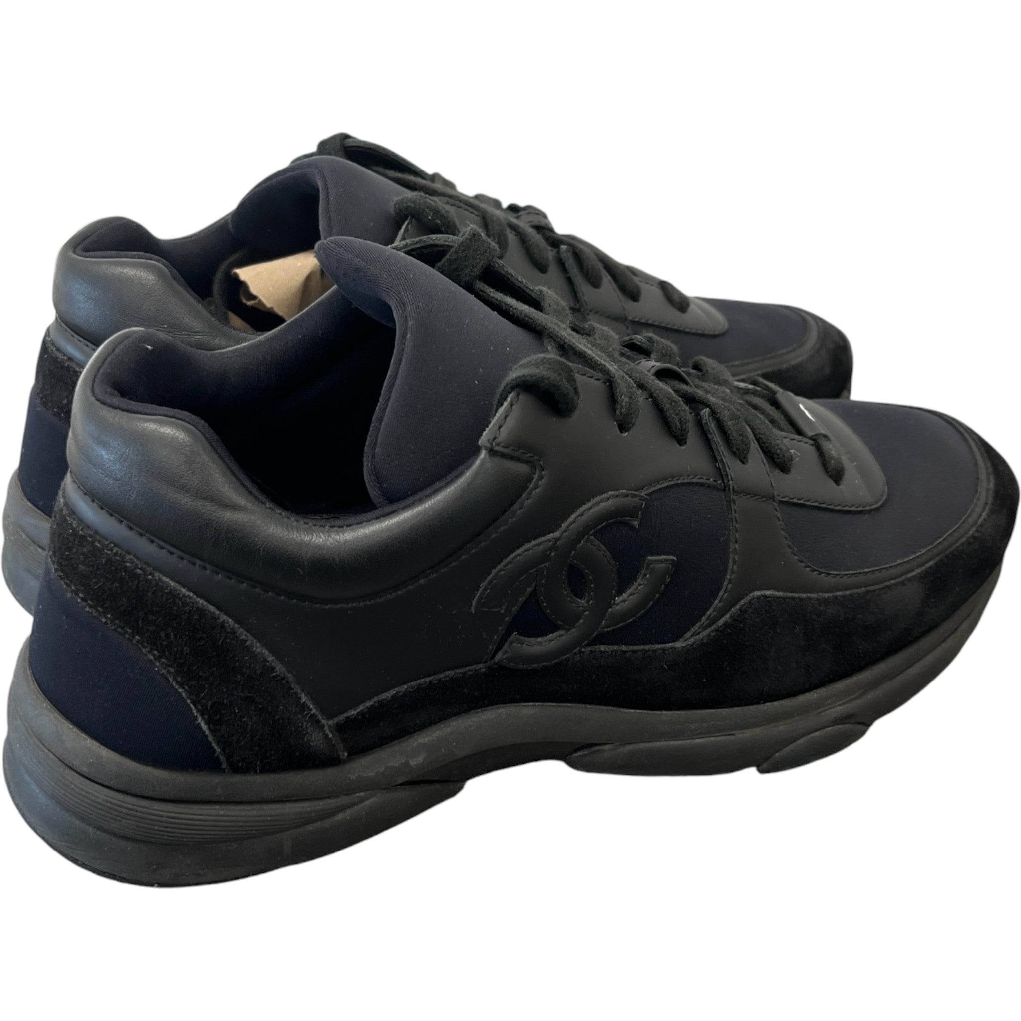 Men's Cc Runner Low Trainers Black Size EU 41.5 / UK 7.5