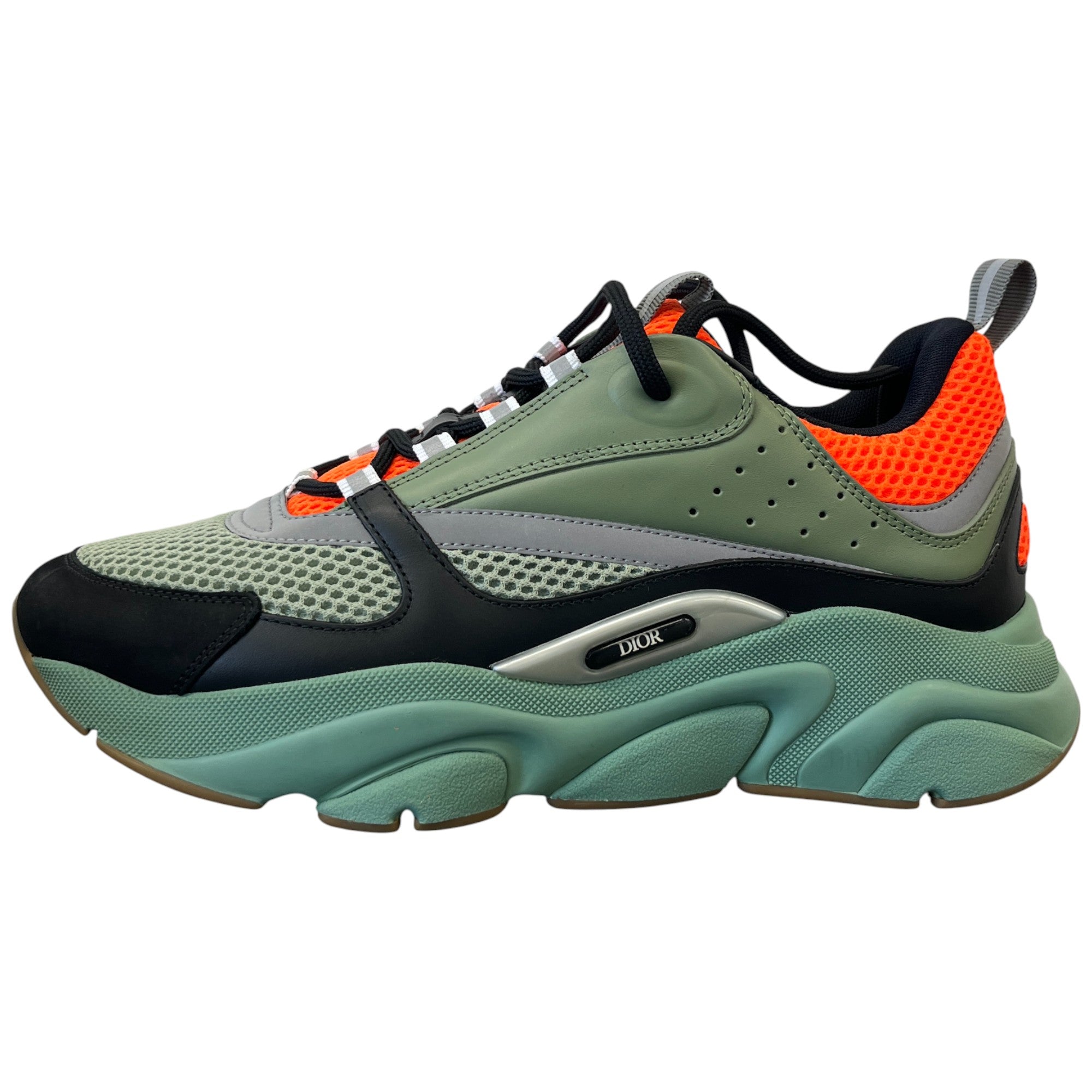 Men's B22 Technical Mesh Low Trainers Green Size EU 43 / UK 9