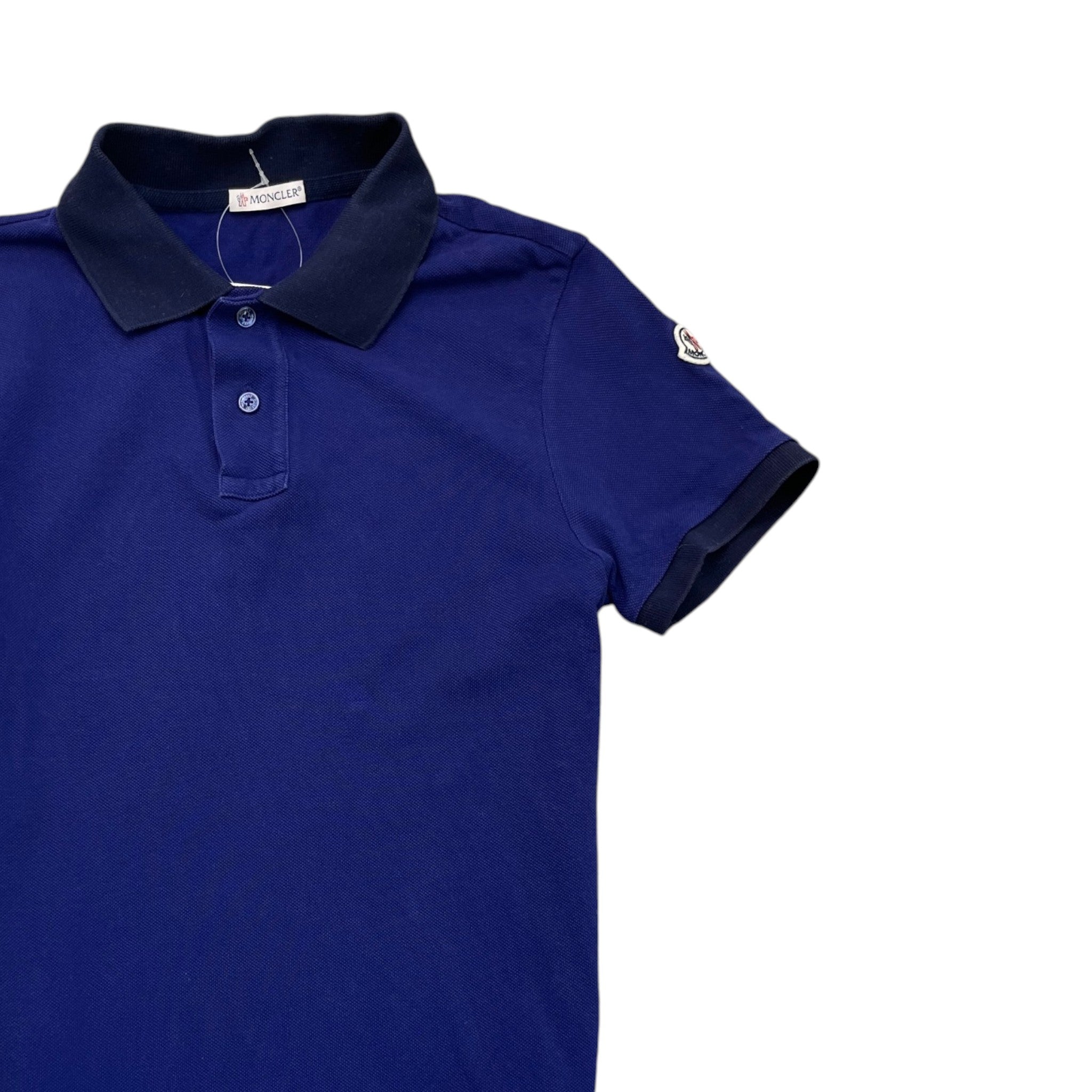 Men's Maglia Polo Shirt Navy Size XS