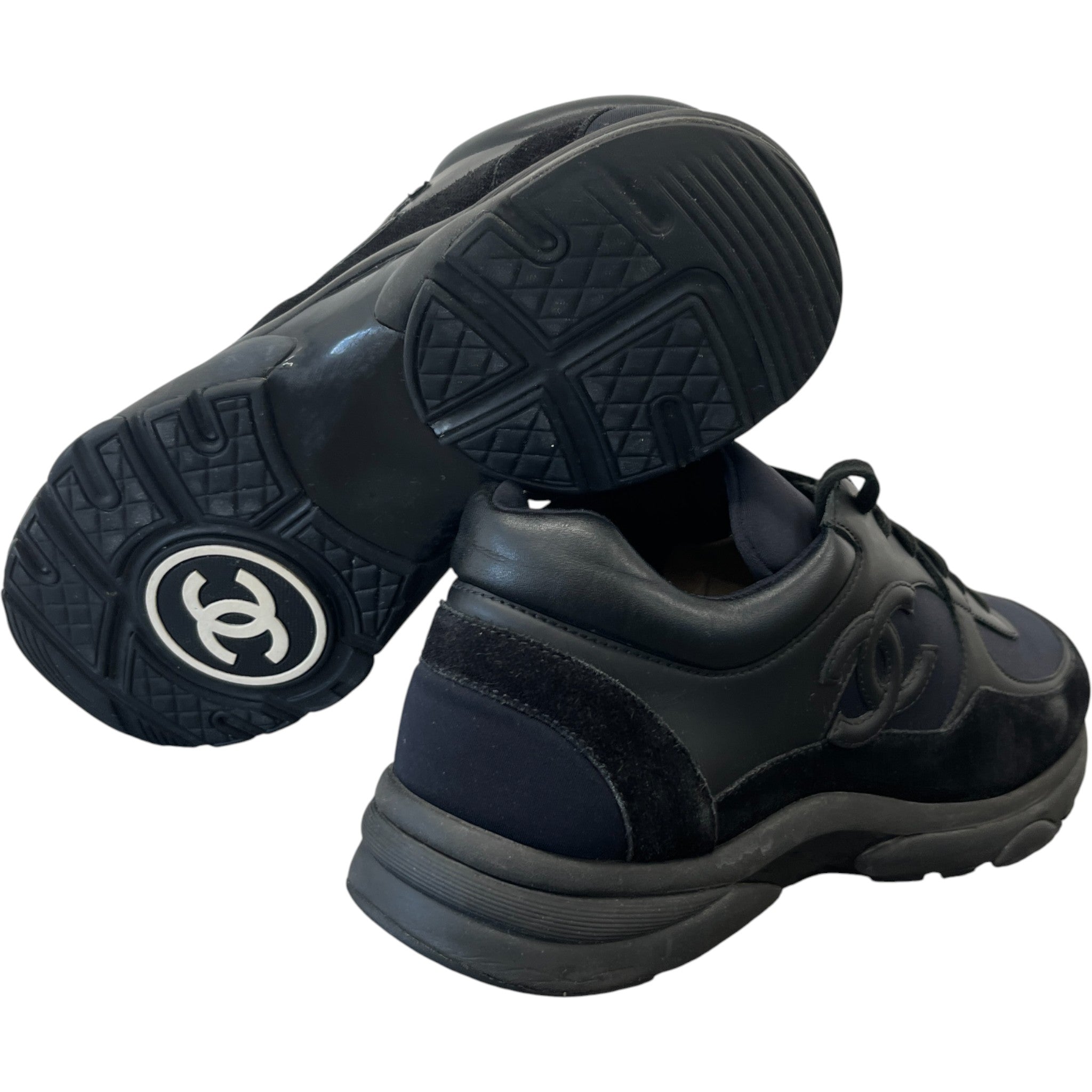 Men's Cc Runner Low Trainers Black Size EU 41.5 / UK 7.5