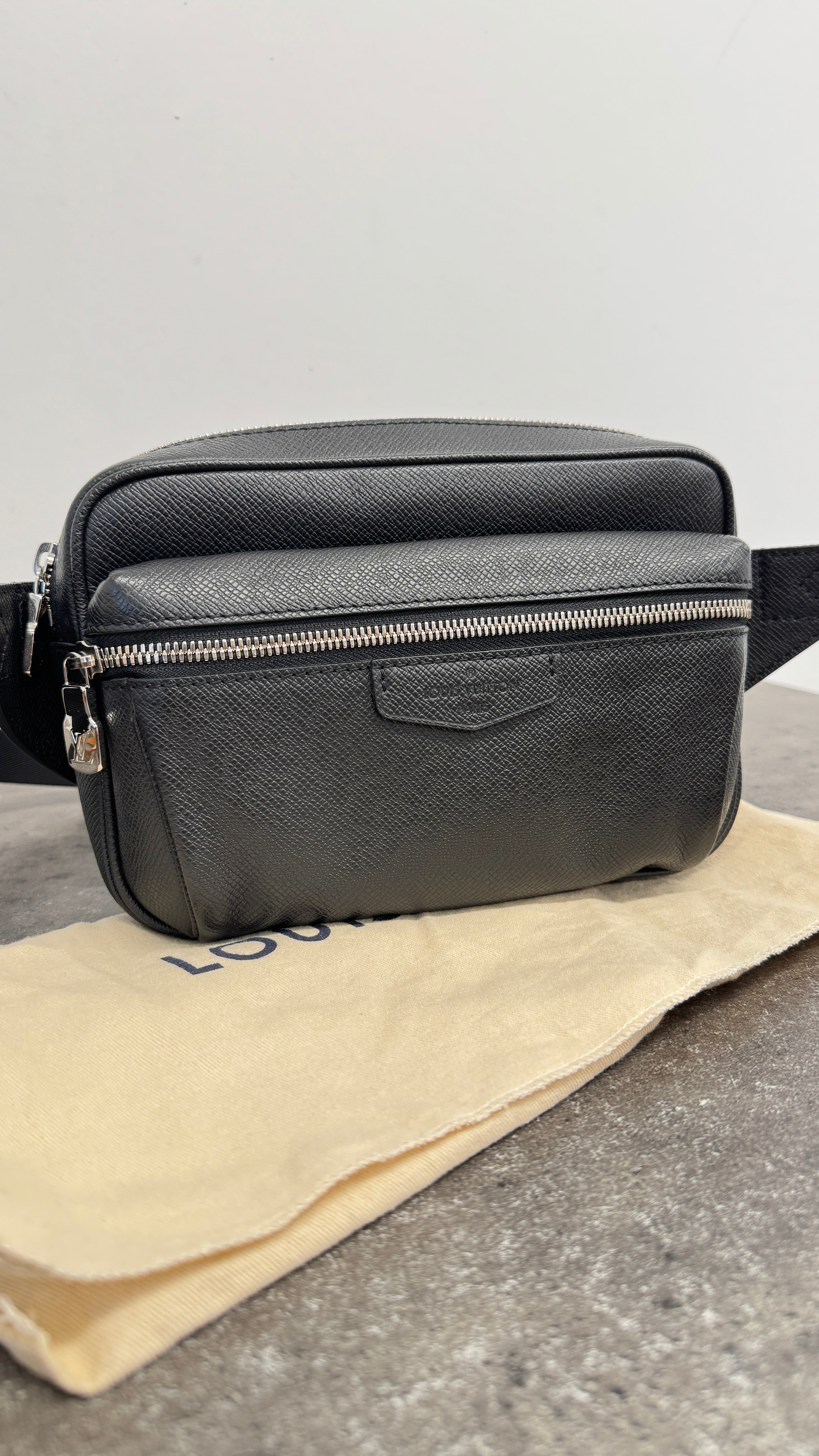 Men's Outdoor Taiga Belt Bag Black