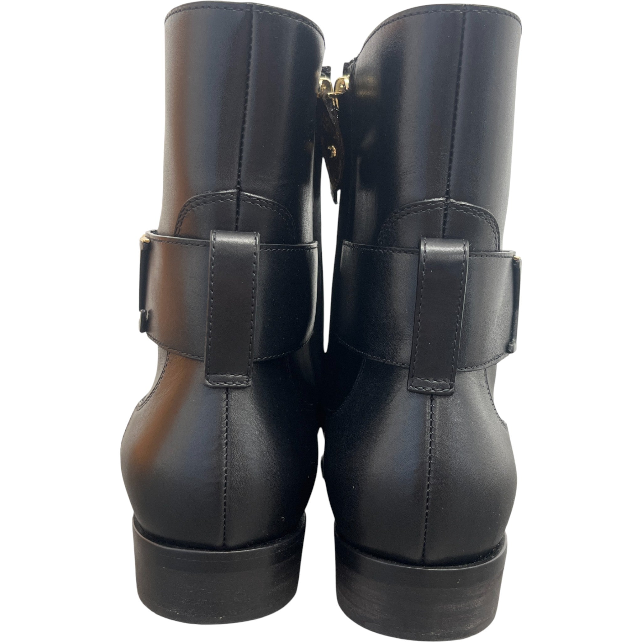 Women's Lv Midtown Flat Ankle Boots Black Size EU 39 / UK 6