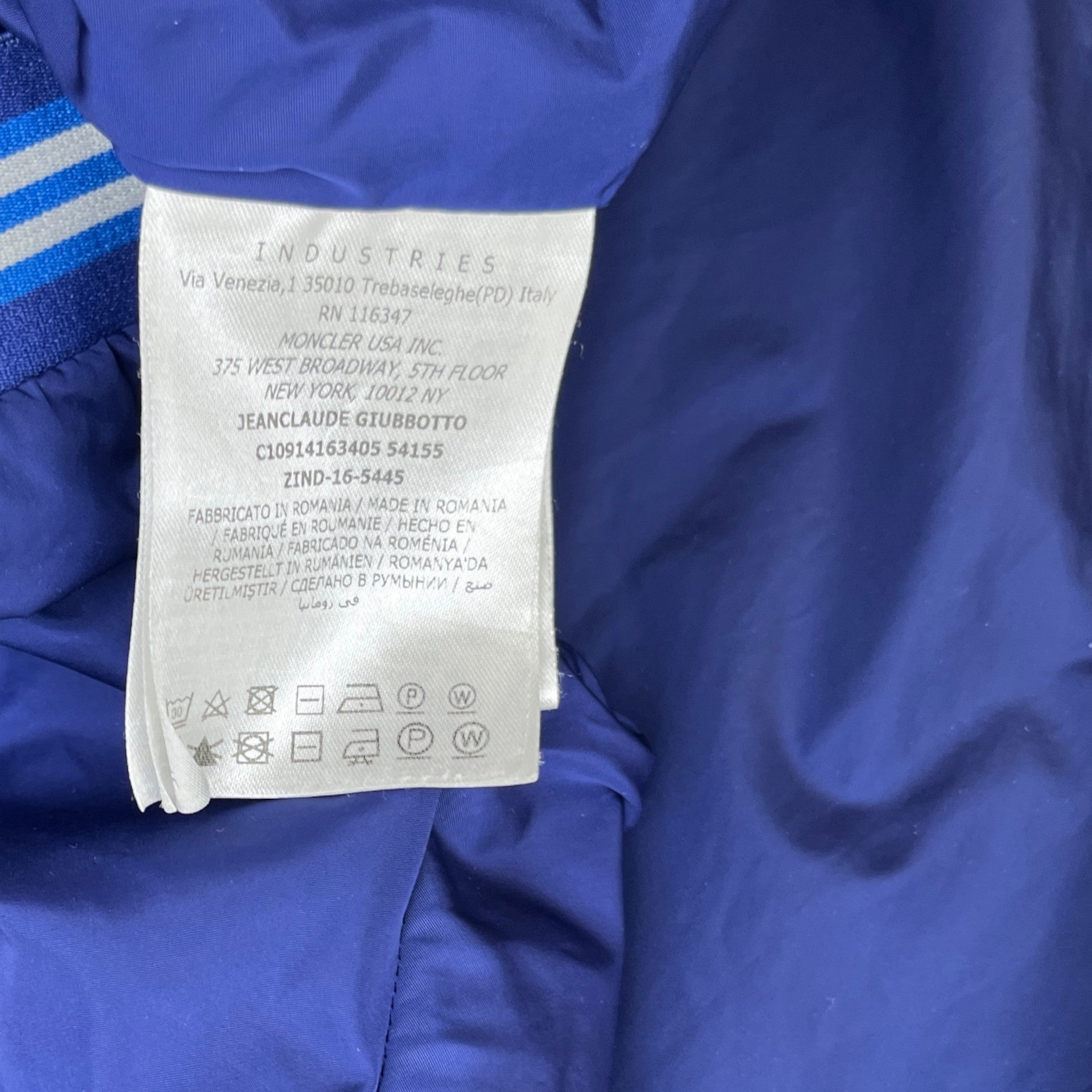 Men's Jeanclaude Jacket Blue Size 4 / XL