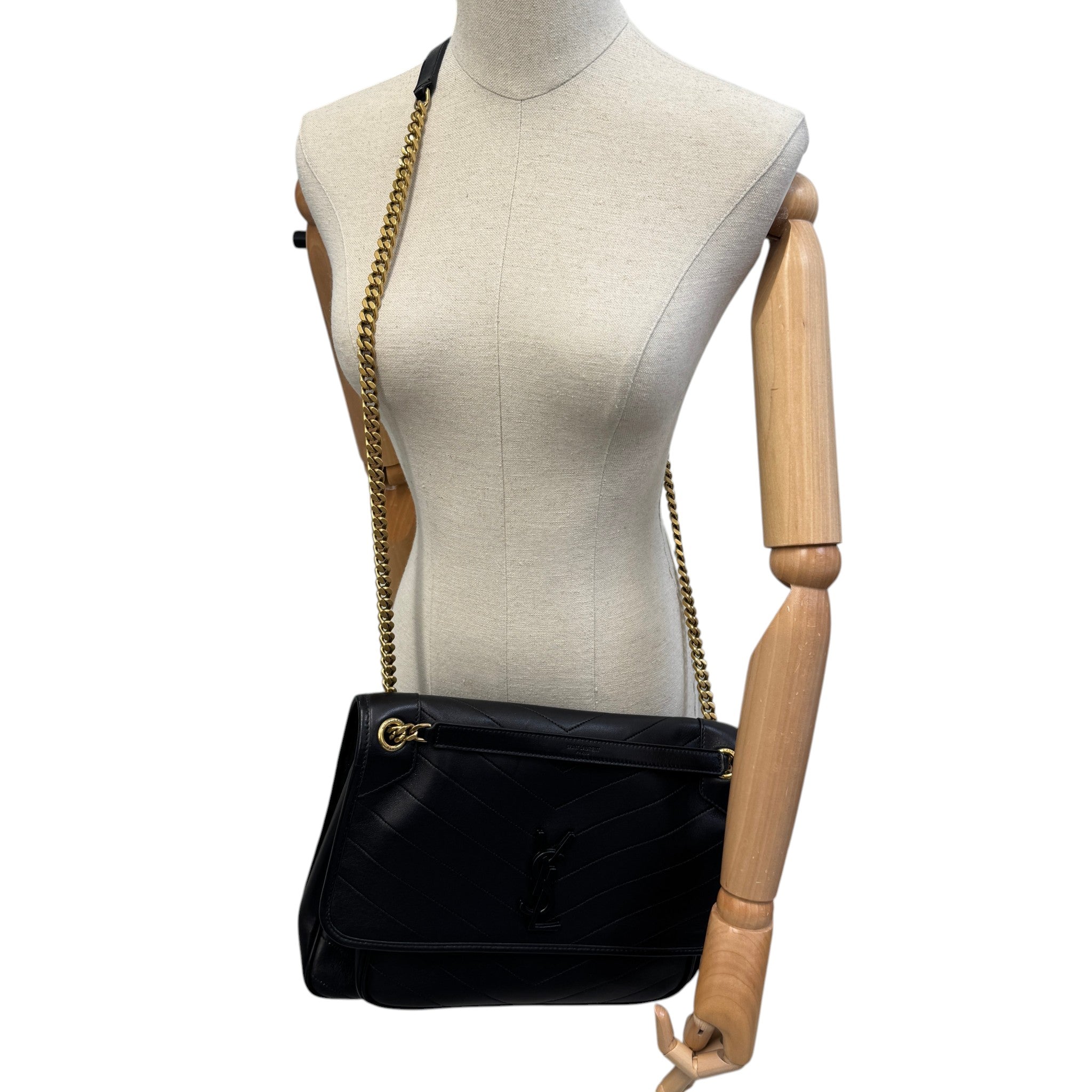 Women's Niki Medium Handbag Black