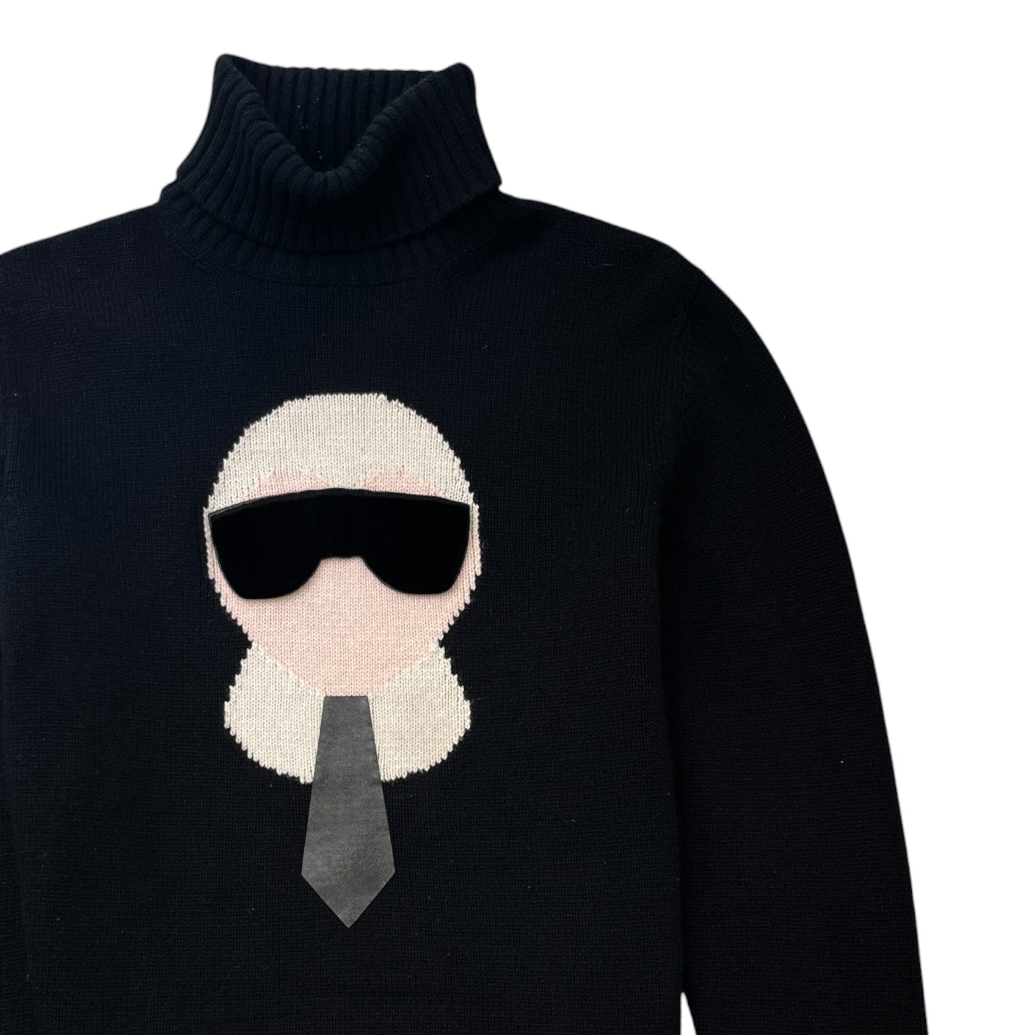 Men's Karlito Turtleneck Jumper Black Size IT 48 / UK M