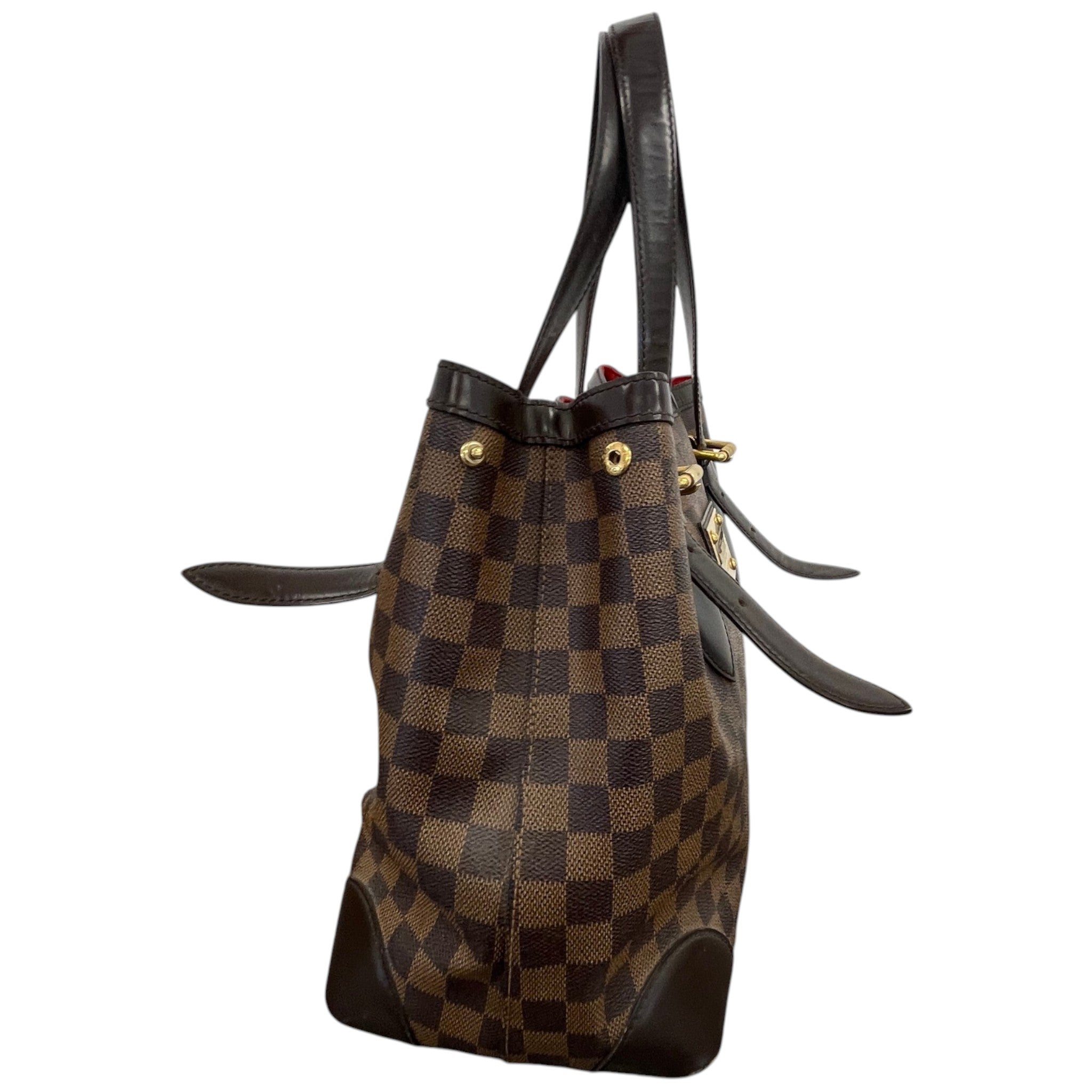 Women's Damier Ebene Hampstead Mm Tote Bag Brown