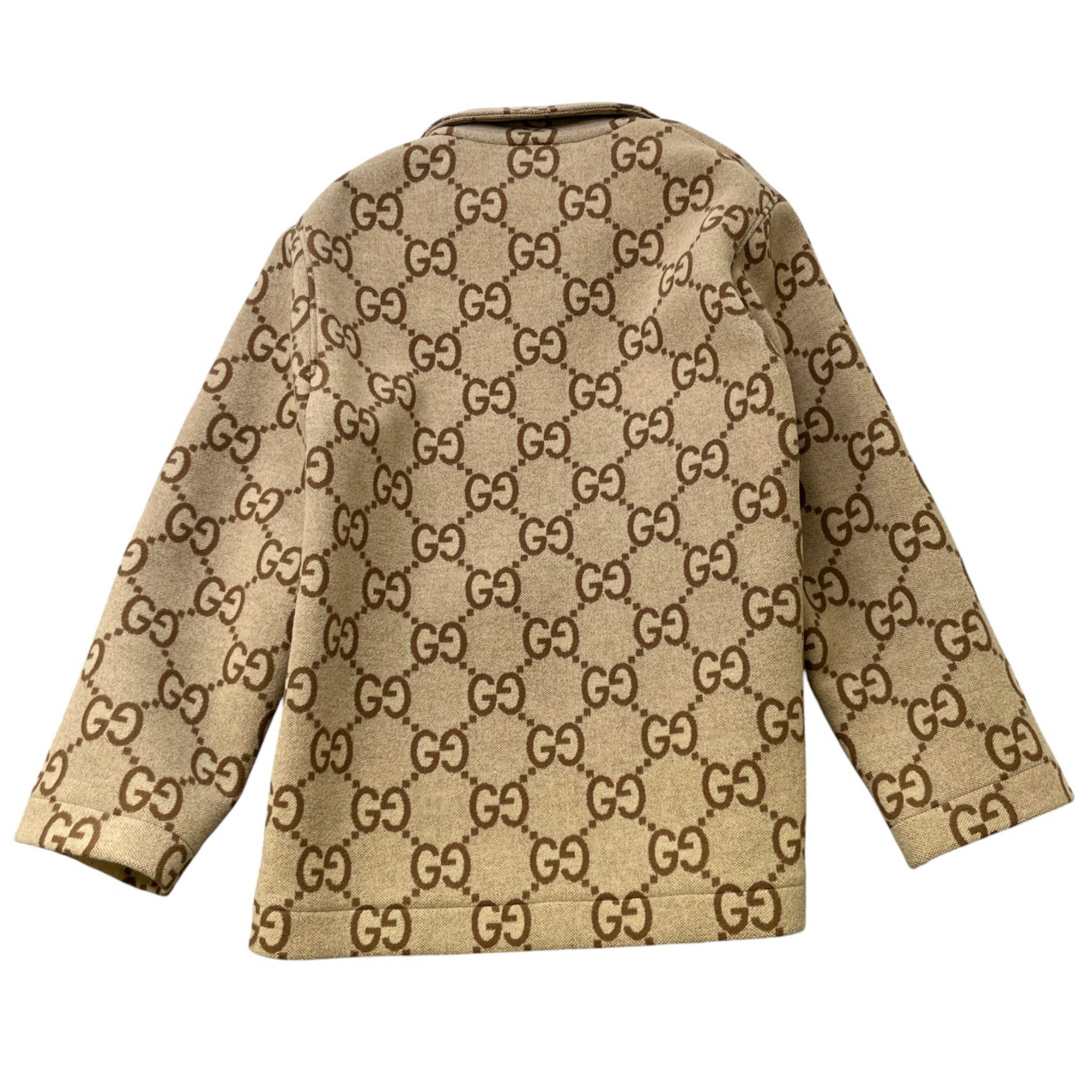 Men's Jumbo Gg Jacket Beige Size IT 52 / XL