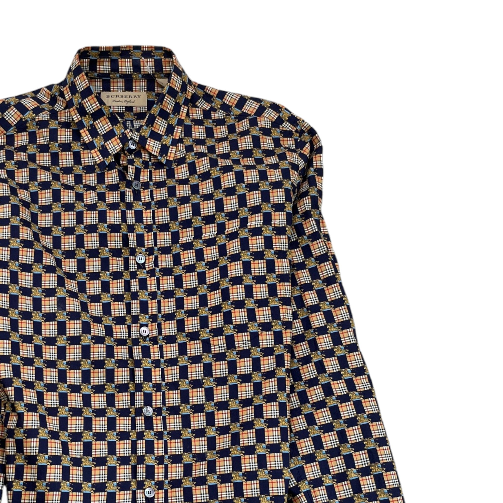 Men's Strental Long Sleeve Shirt Navy Size M