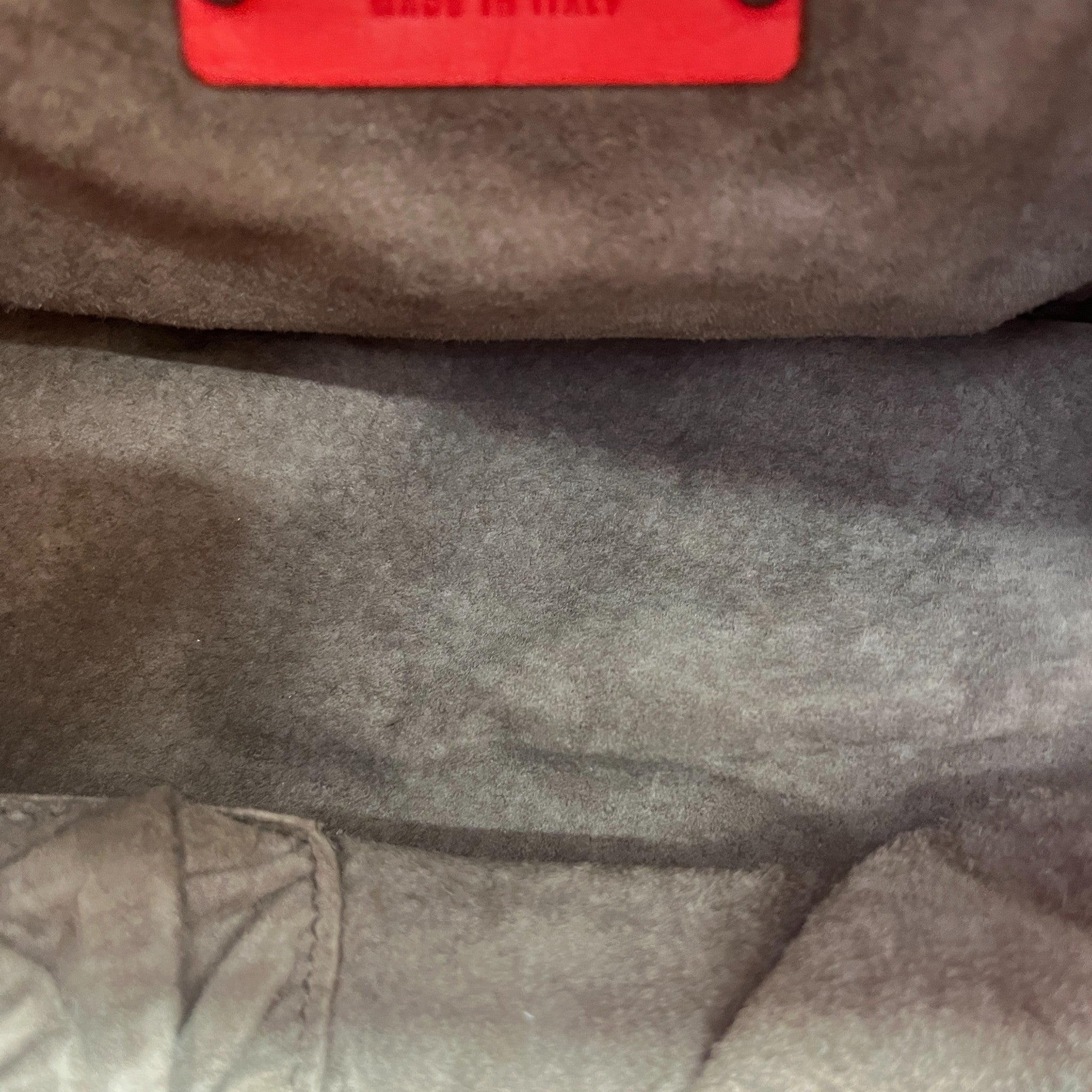 Women's Nappa Intrecciato Cube Bag Red