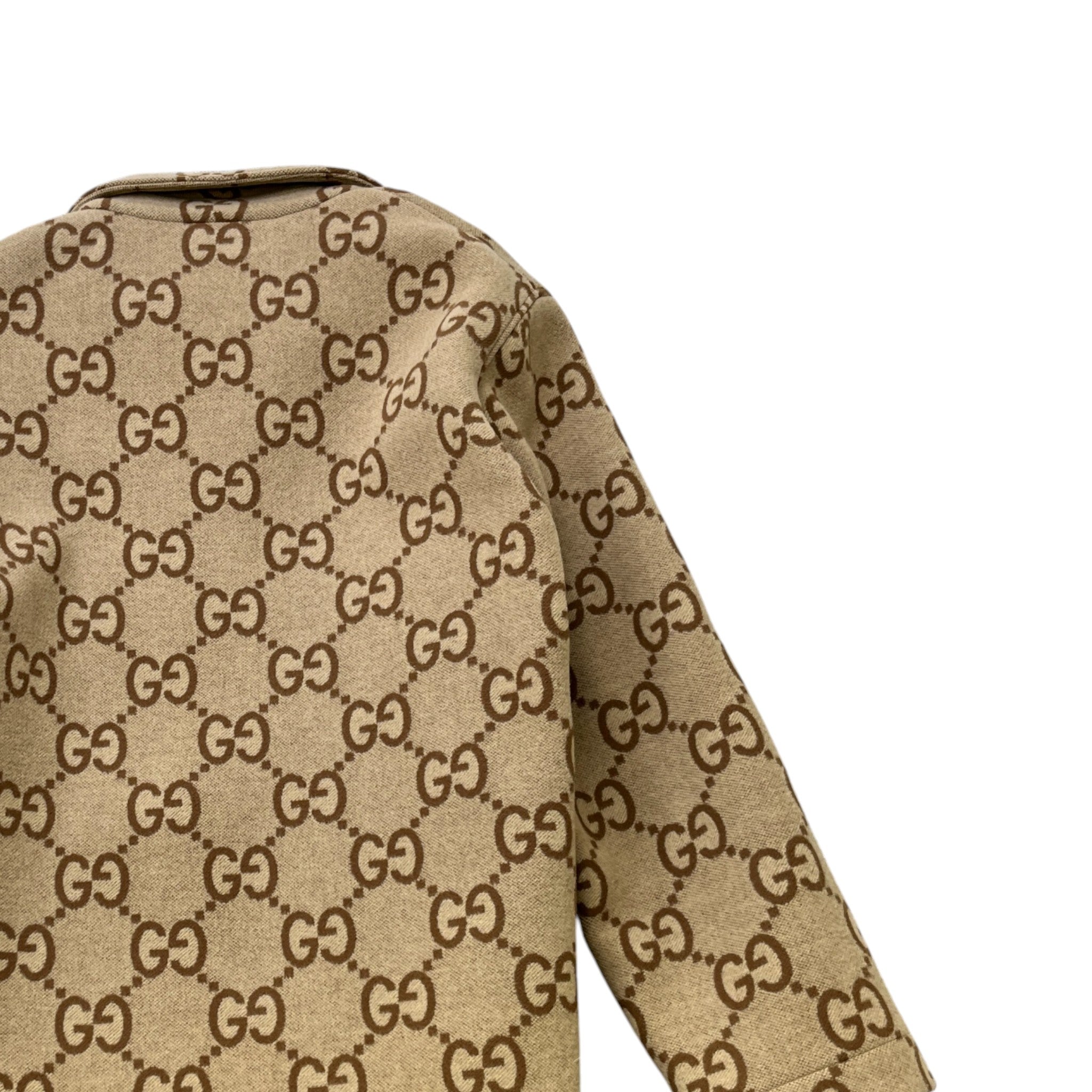 Men's Jumbo Gg Jacket Beige Size IT 52 / XL