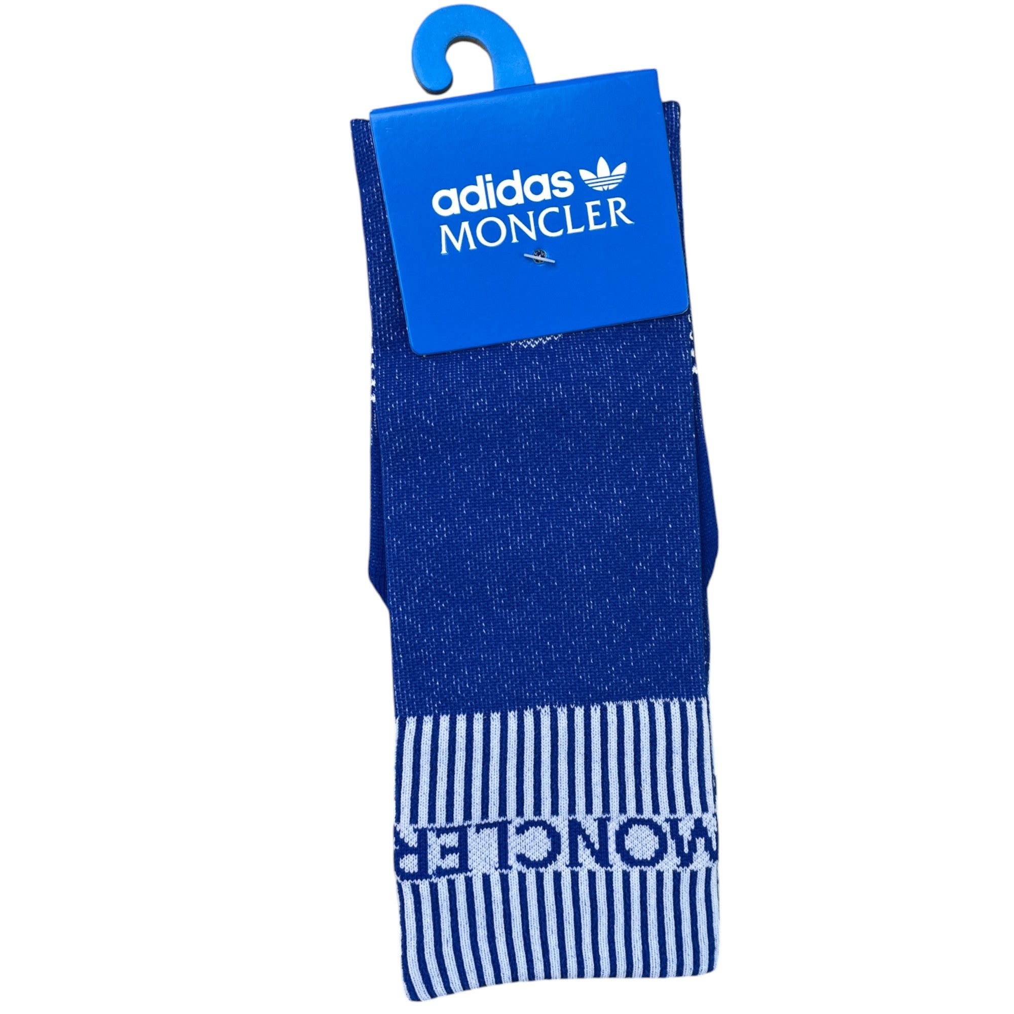 Men's Logo Print Socks Blue Size L
