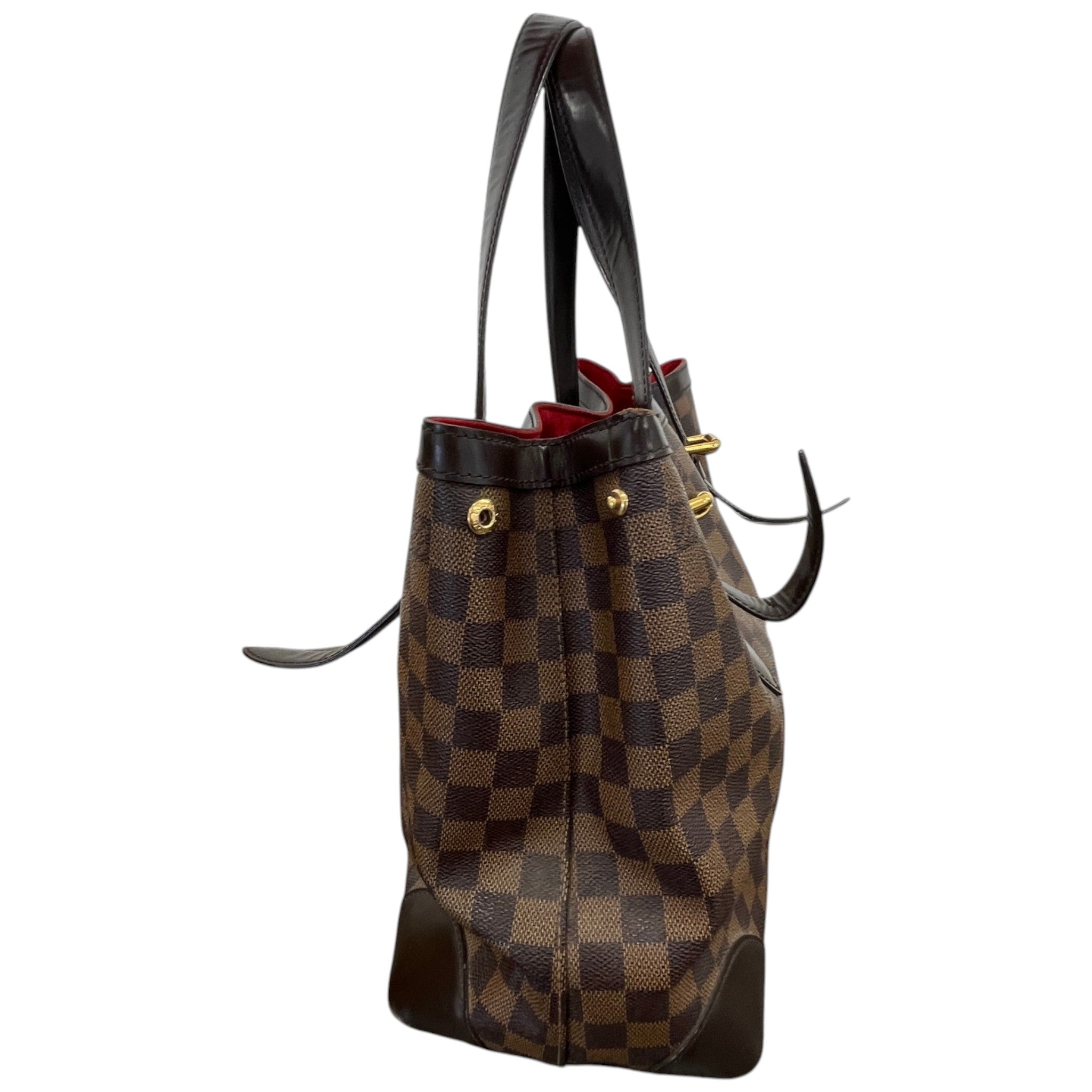 Women's Damier Ebene Hampstead Mm Tote Bag Brown
