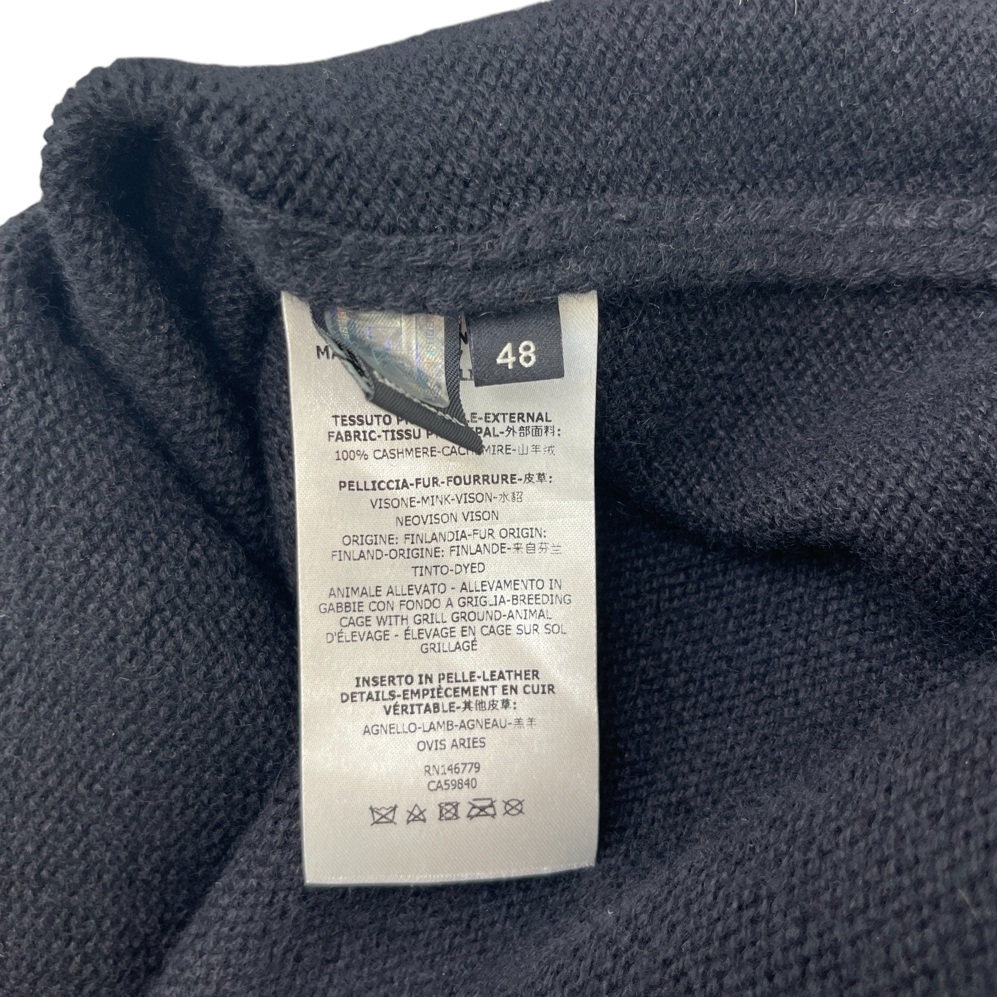 Men's Karlito Turtleneck Jumper Black Size IT 48 / UK M