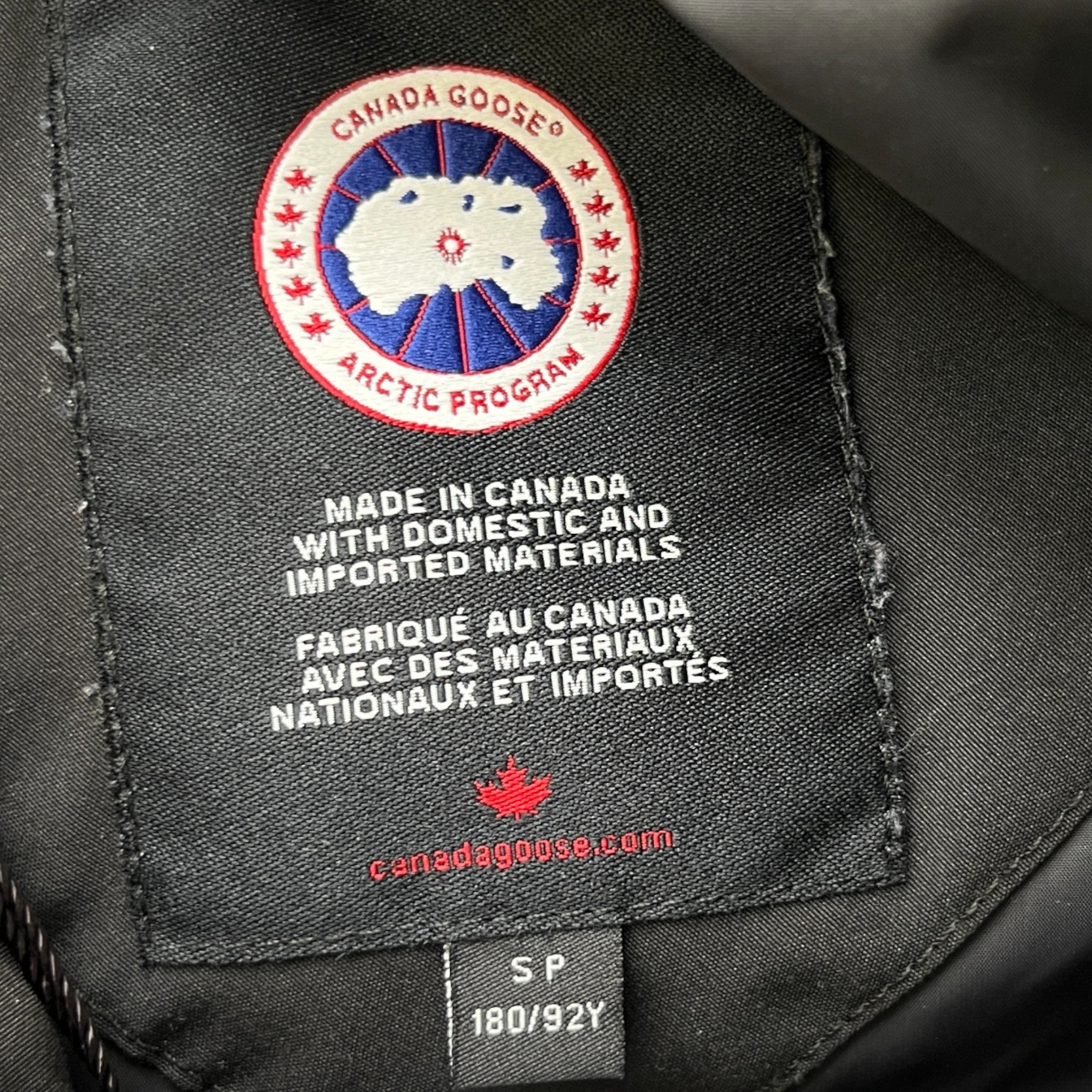 Men's Carson Down Jacket Black Size S