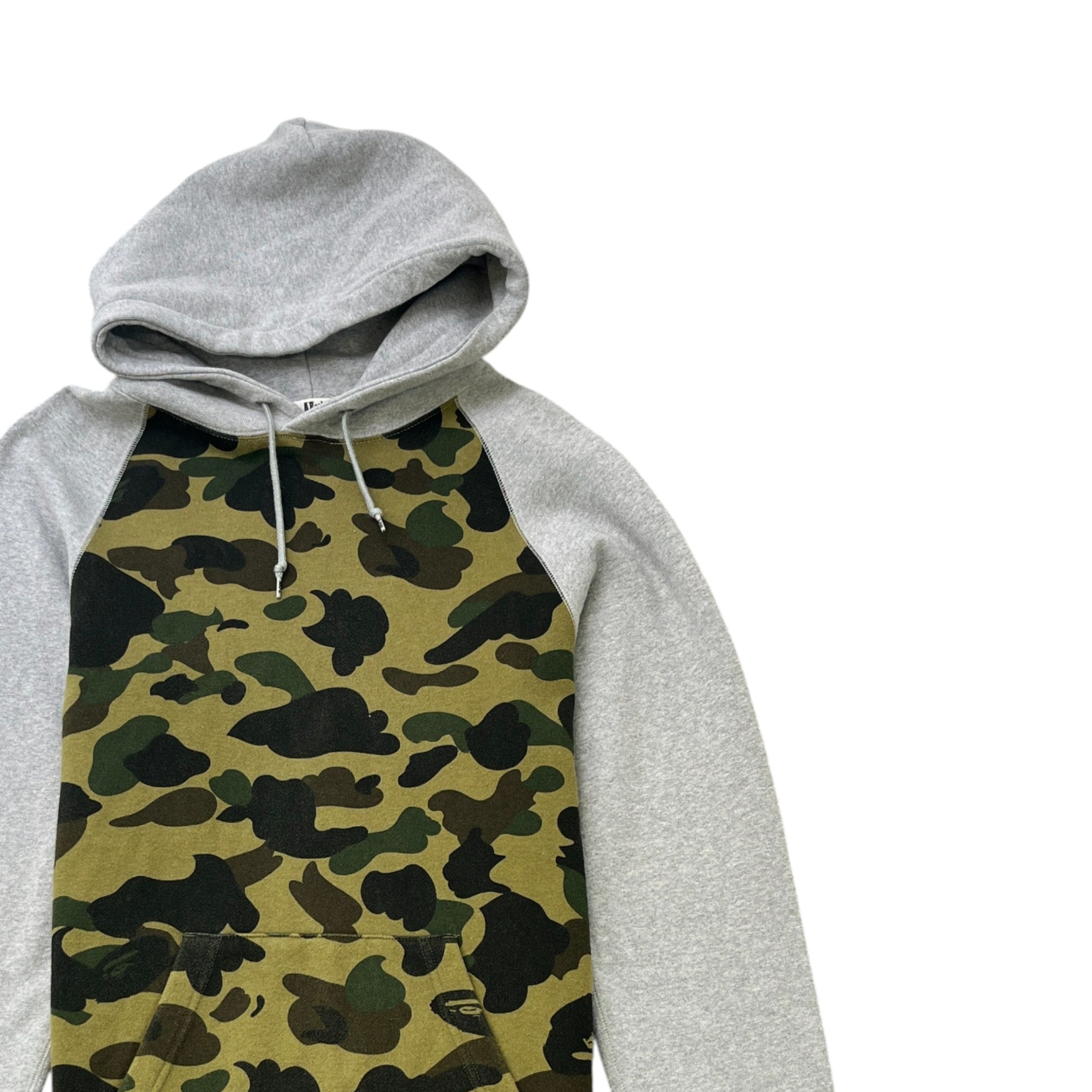 Men's Camouflage Hoodie Grey Size XS