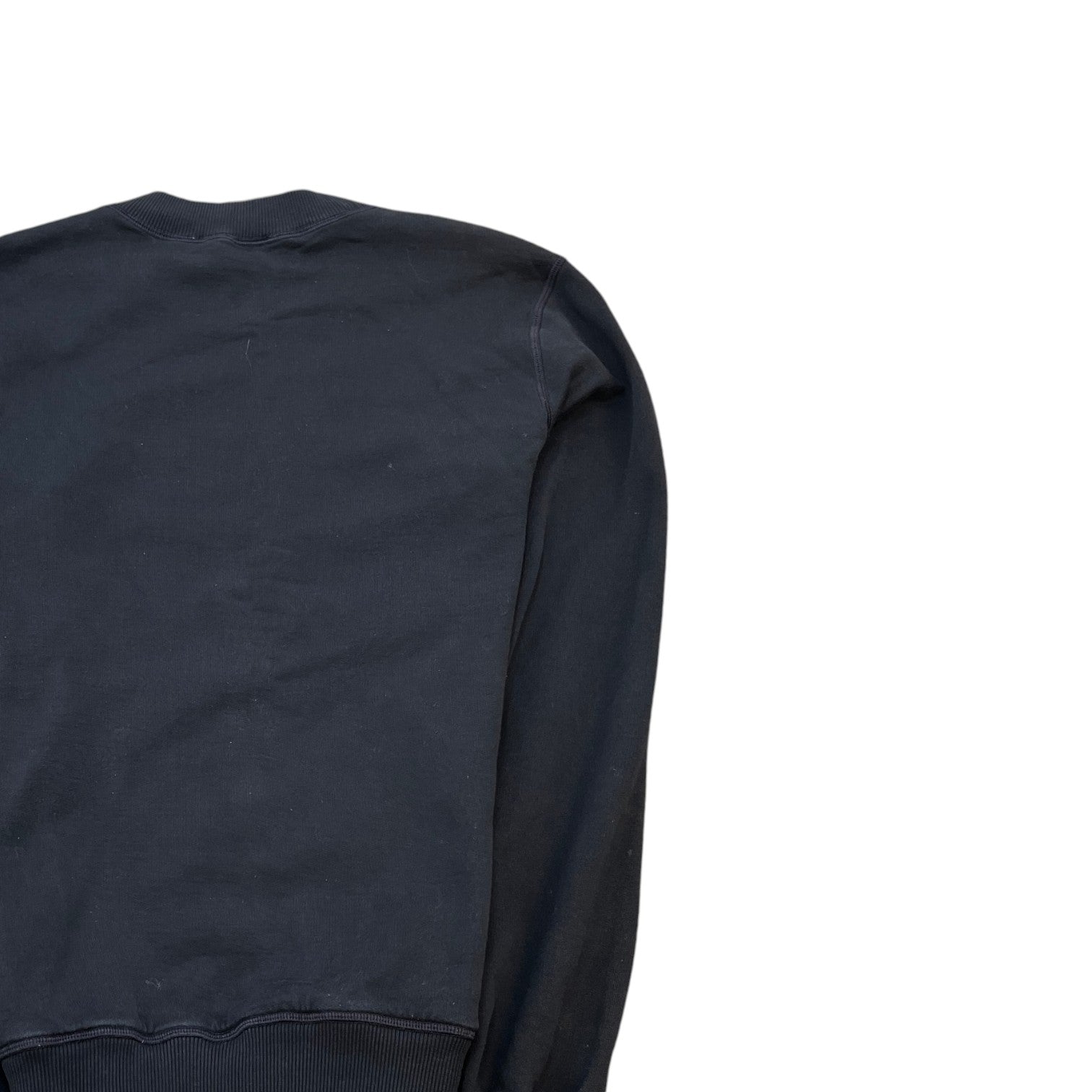 Men's Tape Logo Sweatshirt Navy Size IT 46 / UK S