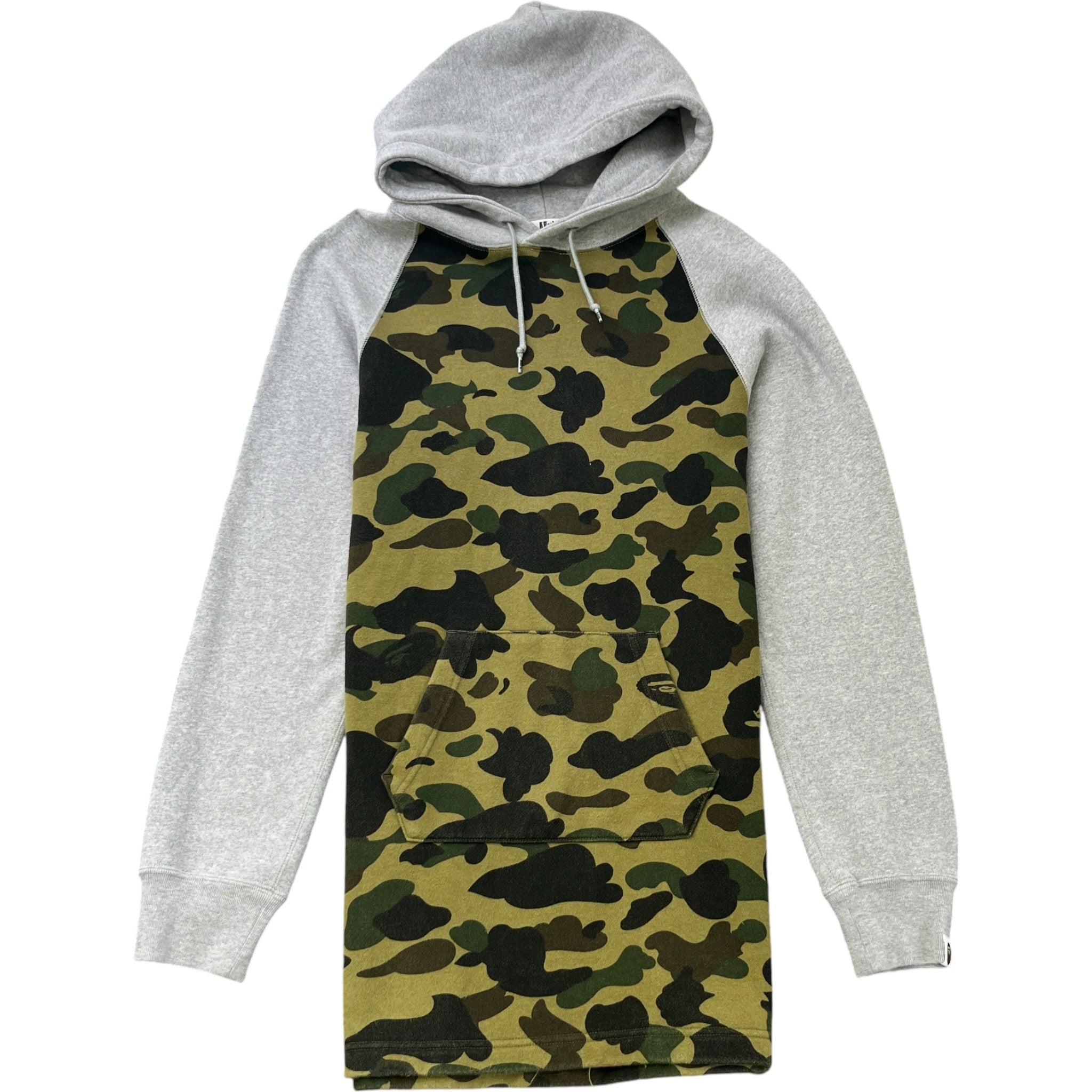 Men's Camouflage Hoodie Grey Size XS