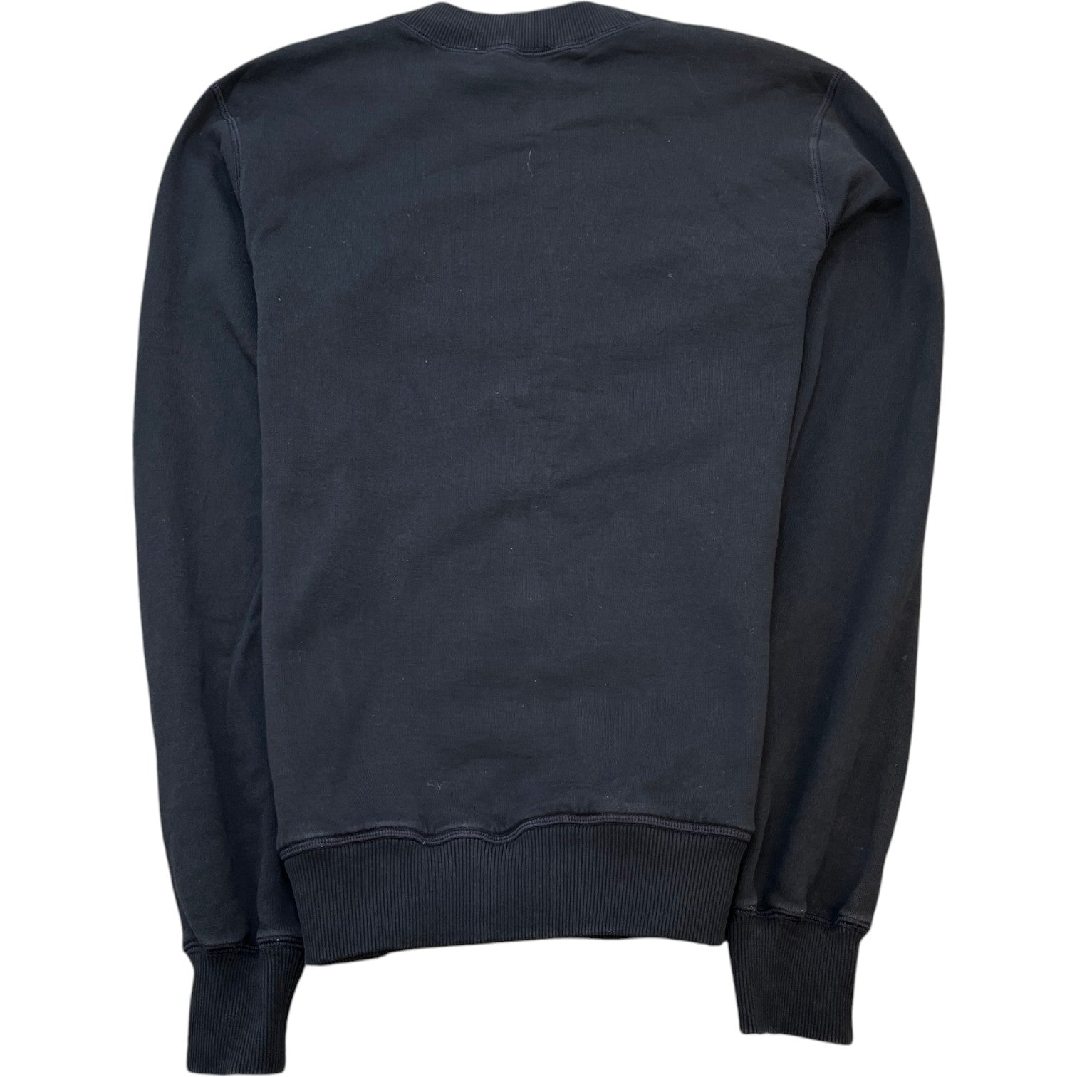 Men's Tape Logo Sweatshirt Navy Size IT 46 / UK S