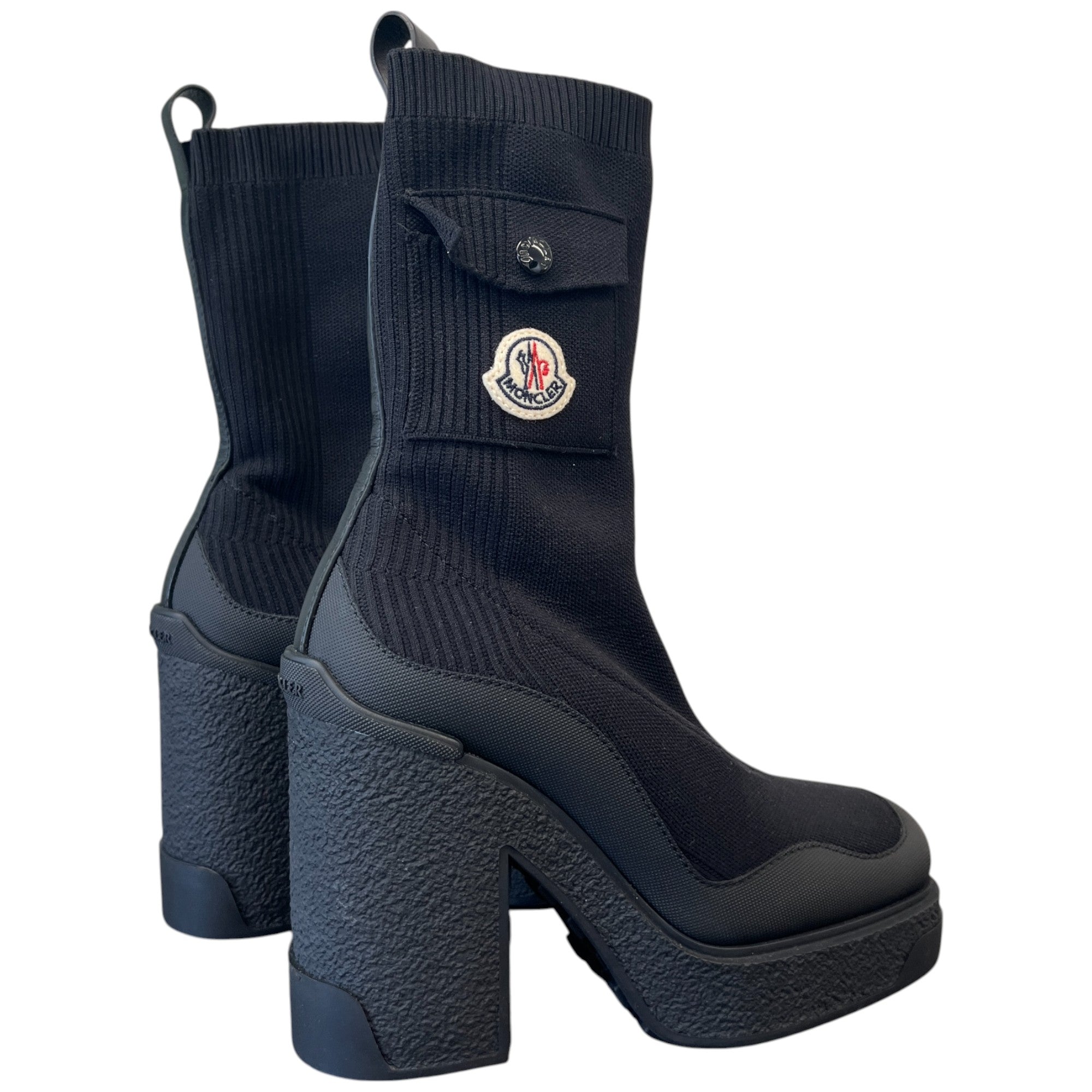 Women's Splora Heeled Boots Black Size EU 35.5 / UK 2.5