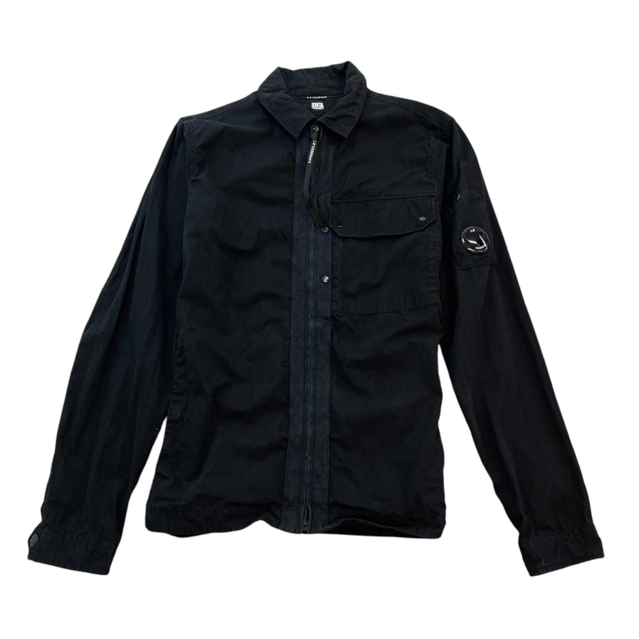 Men's Lens OverShirt Black Size M