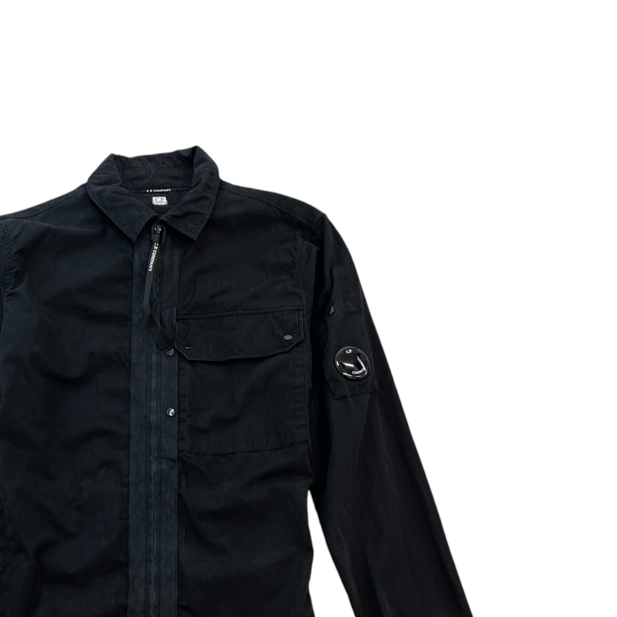Men's Lens OverShirt Black Size M