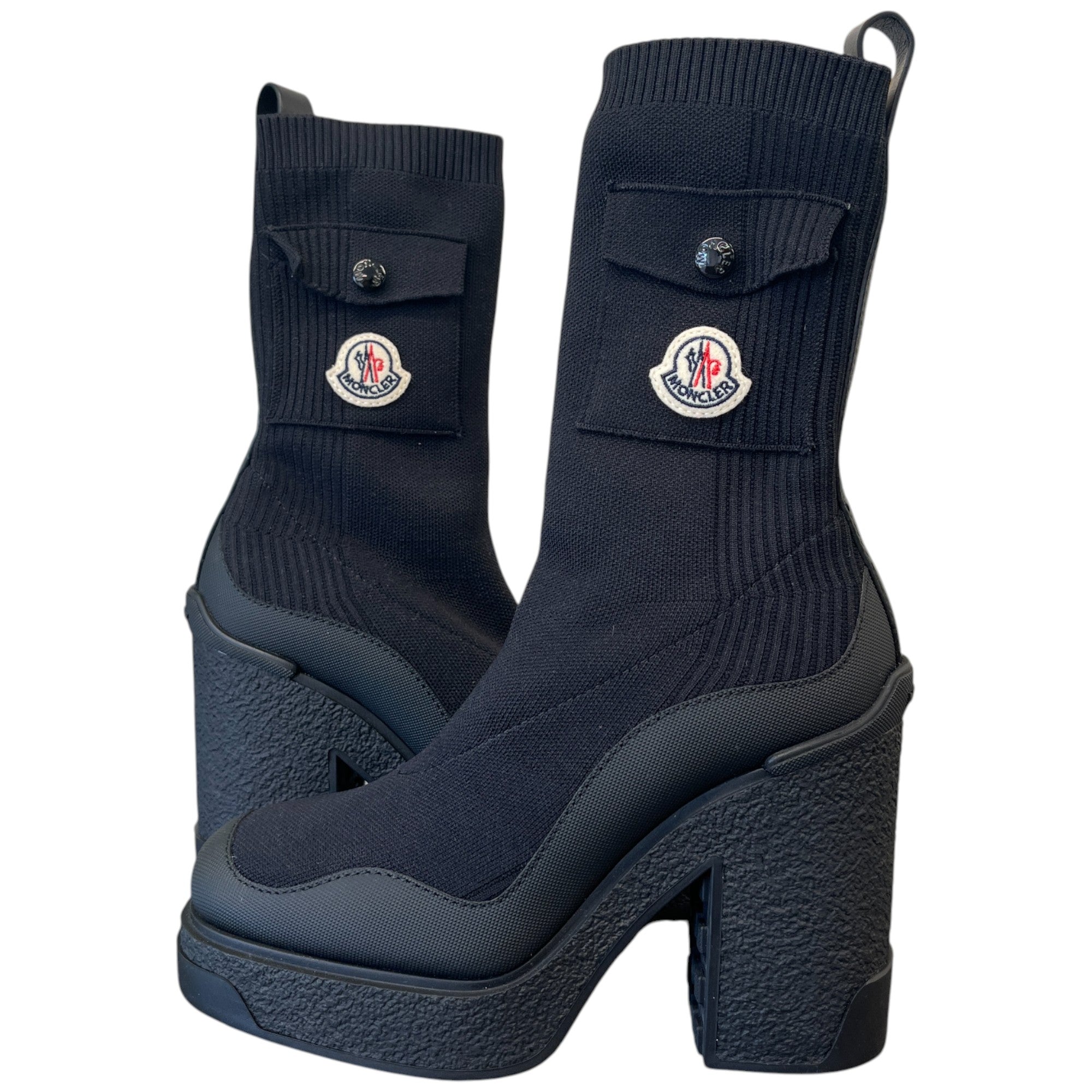 Women's Splora Heeled Boots Black Size EU 35.5 / UK 2.5