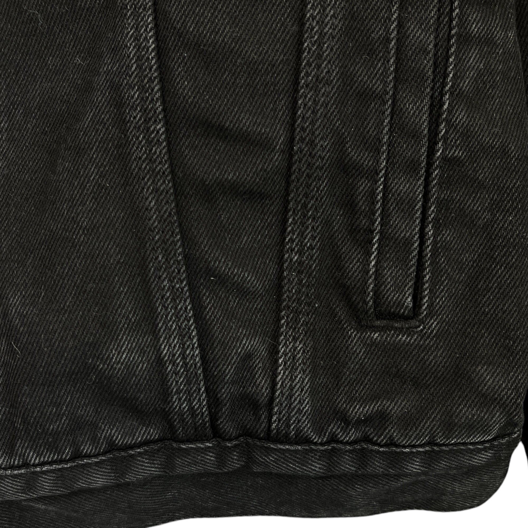 Men's Arrow Logo Print Jacket Black Size M
