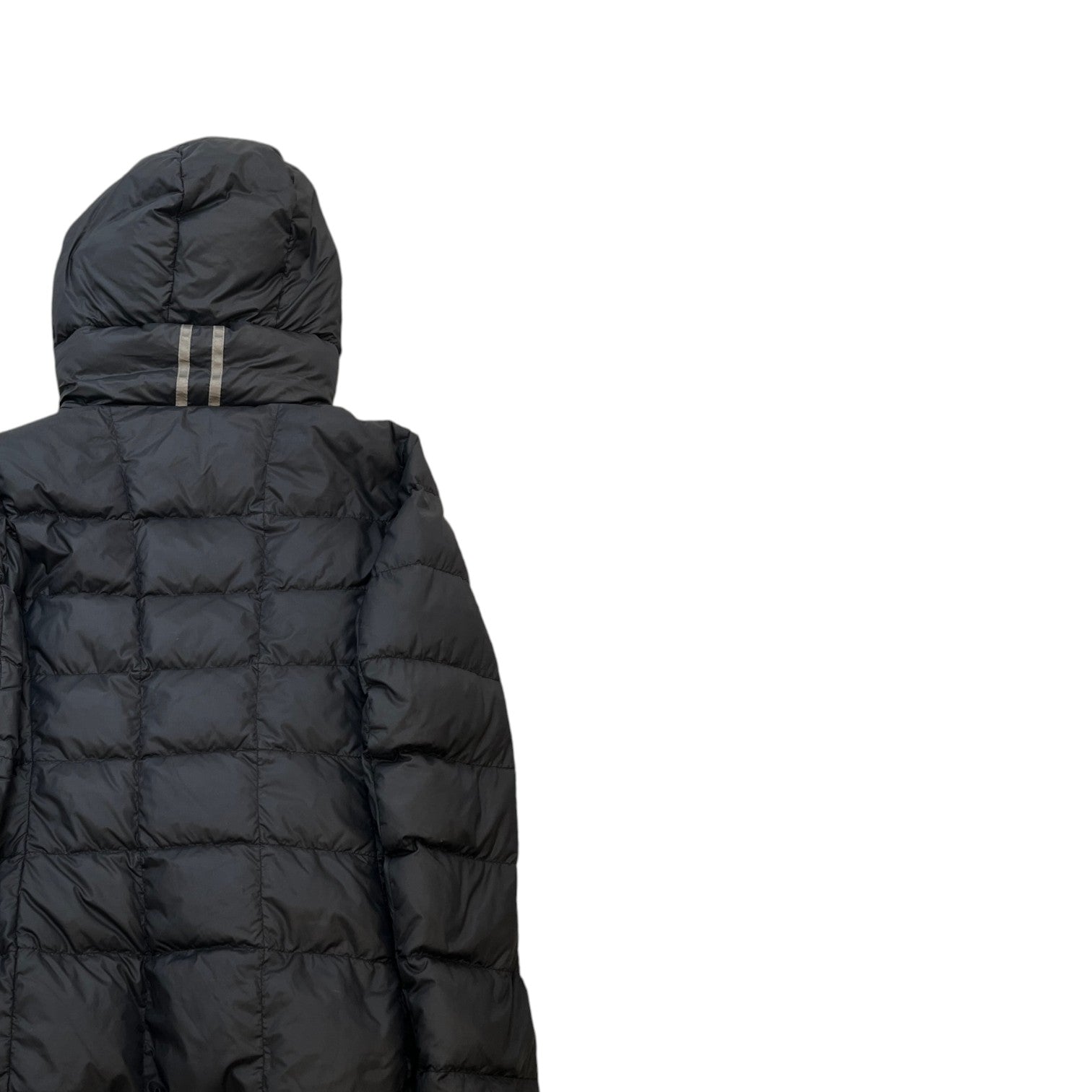 Women's Abbott Hooded Down Jacket Black Size XS