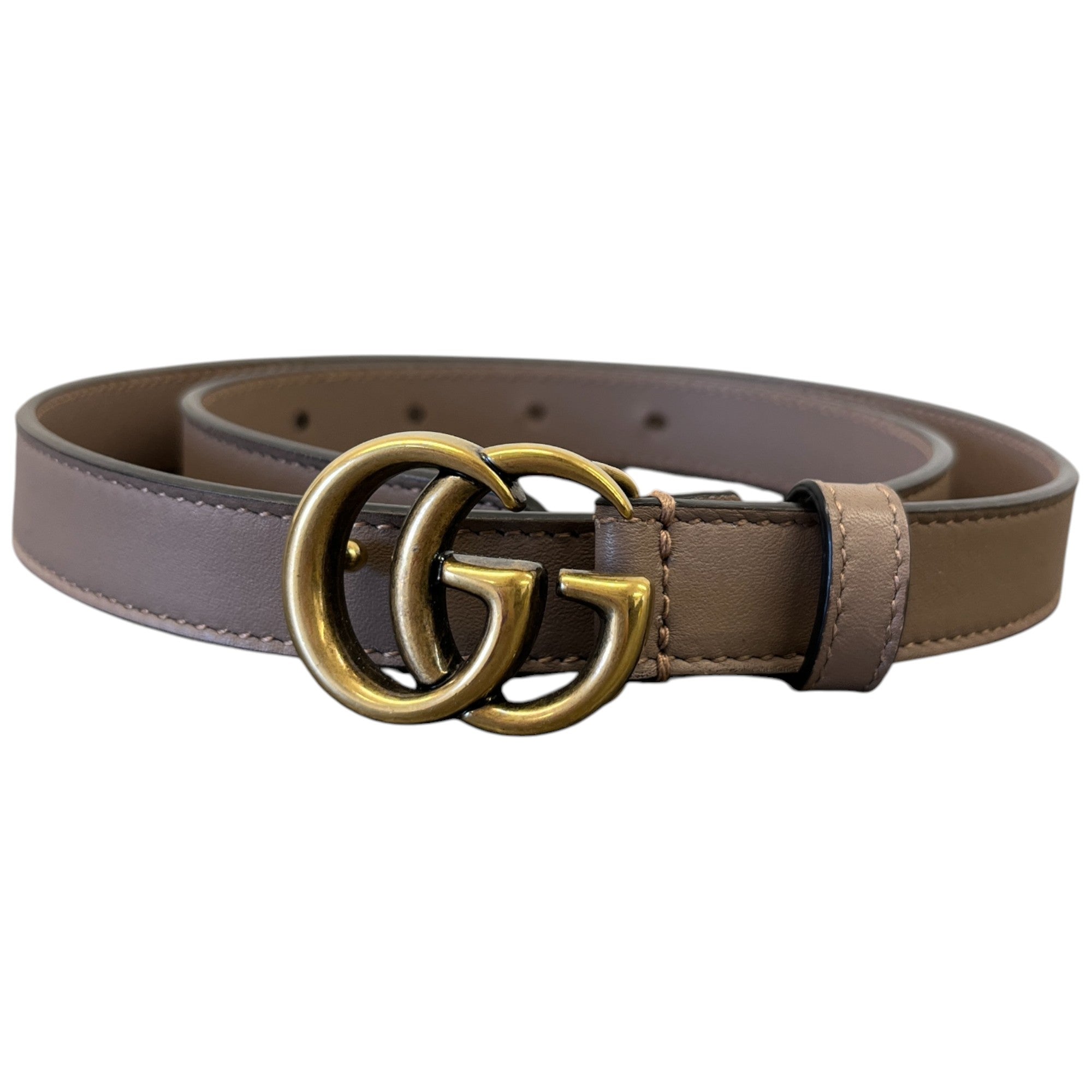 Women's Gg Marmont Belt Pink Size 70CM / UK 6