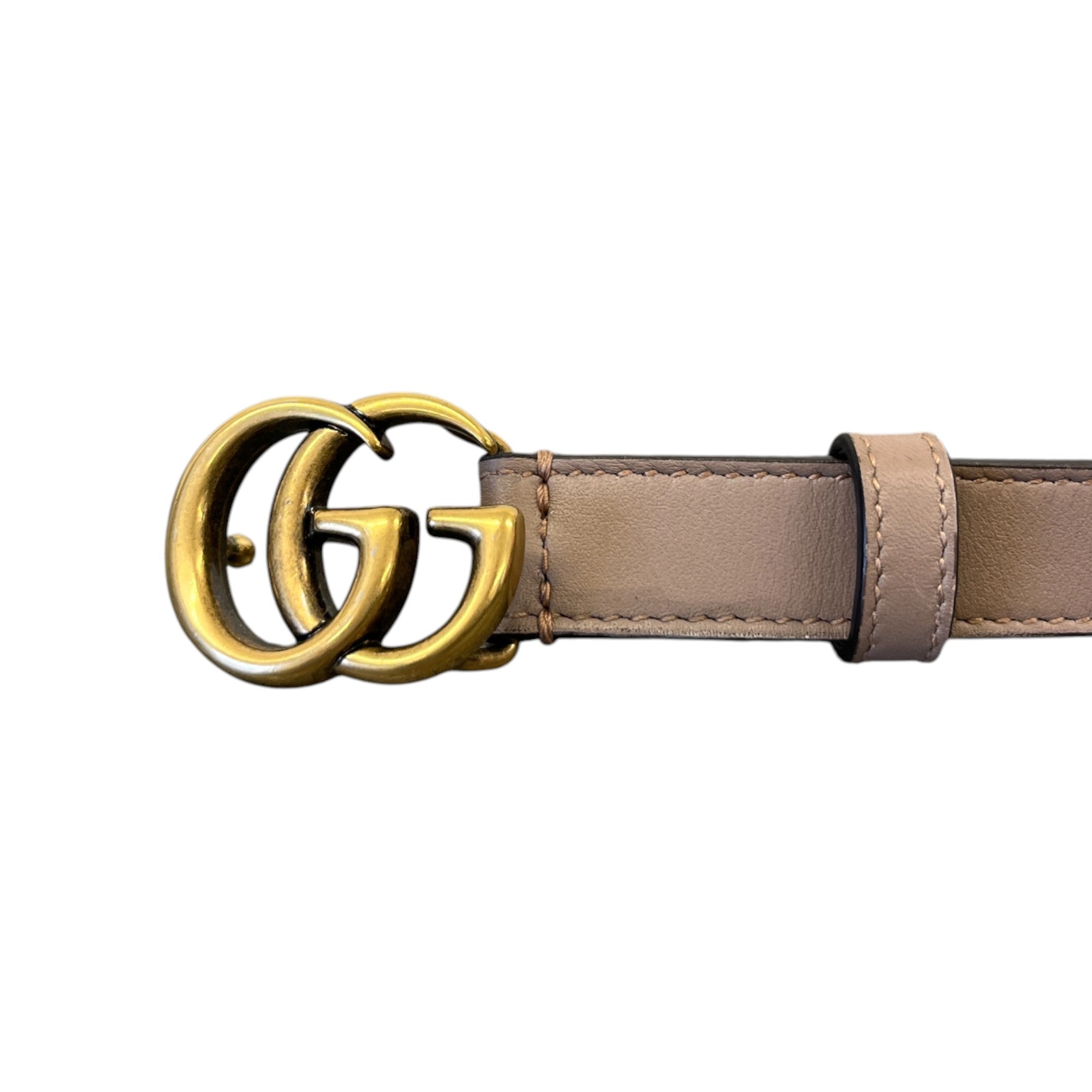 Women's Gg Marmont Belt Pink Size 70CM / UK 6