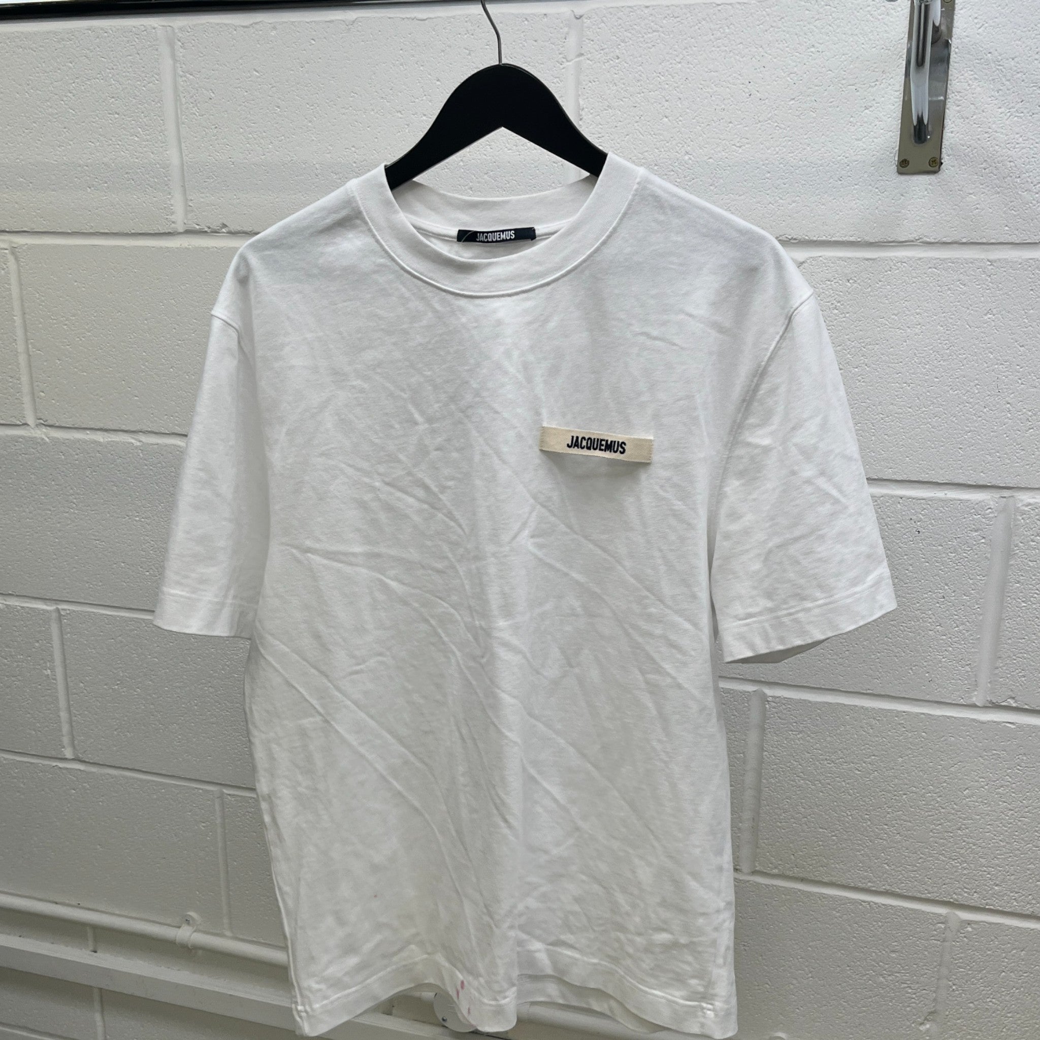 Men's Gros Grain T-Shirt White Size L