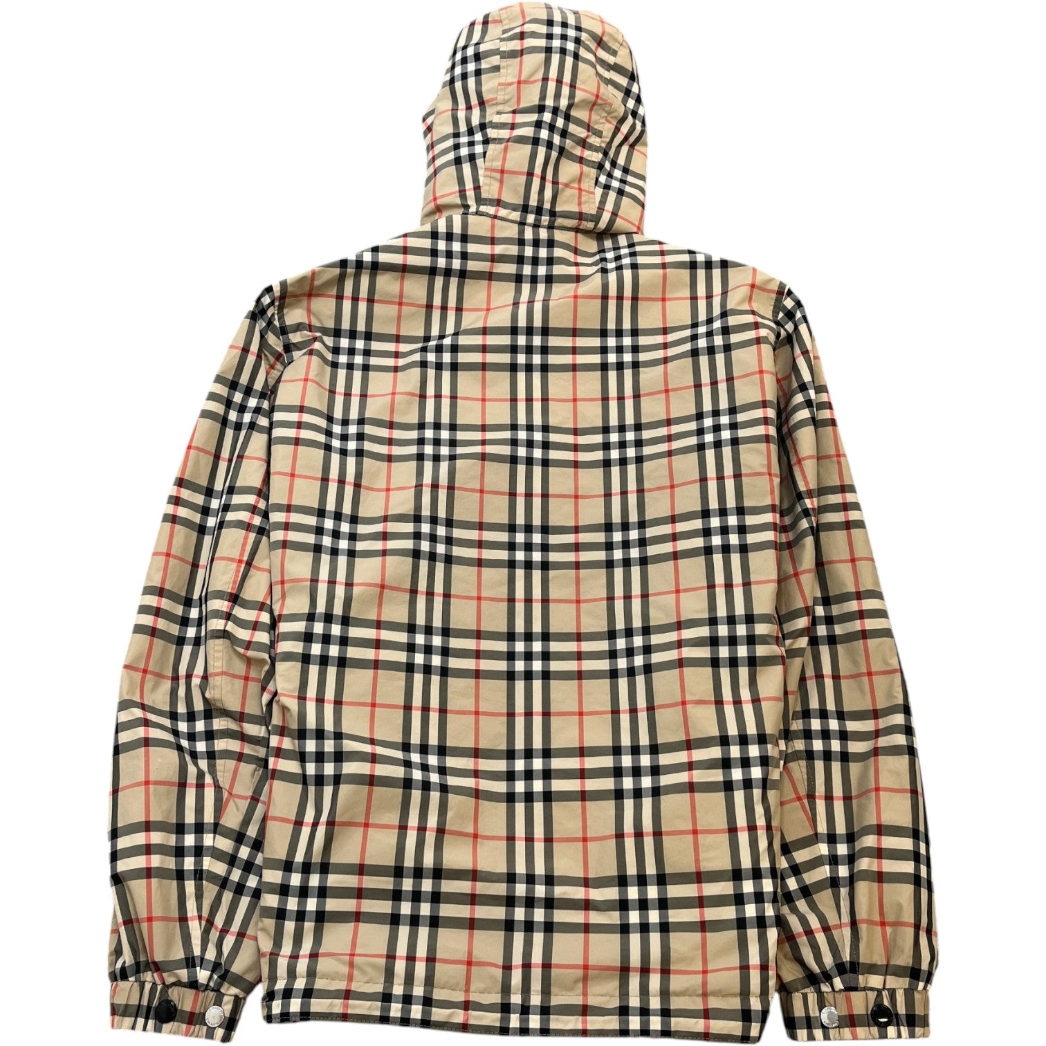 Men's Reversible Nova Check Jacket Black Size S