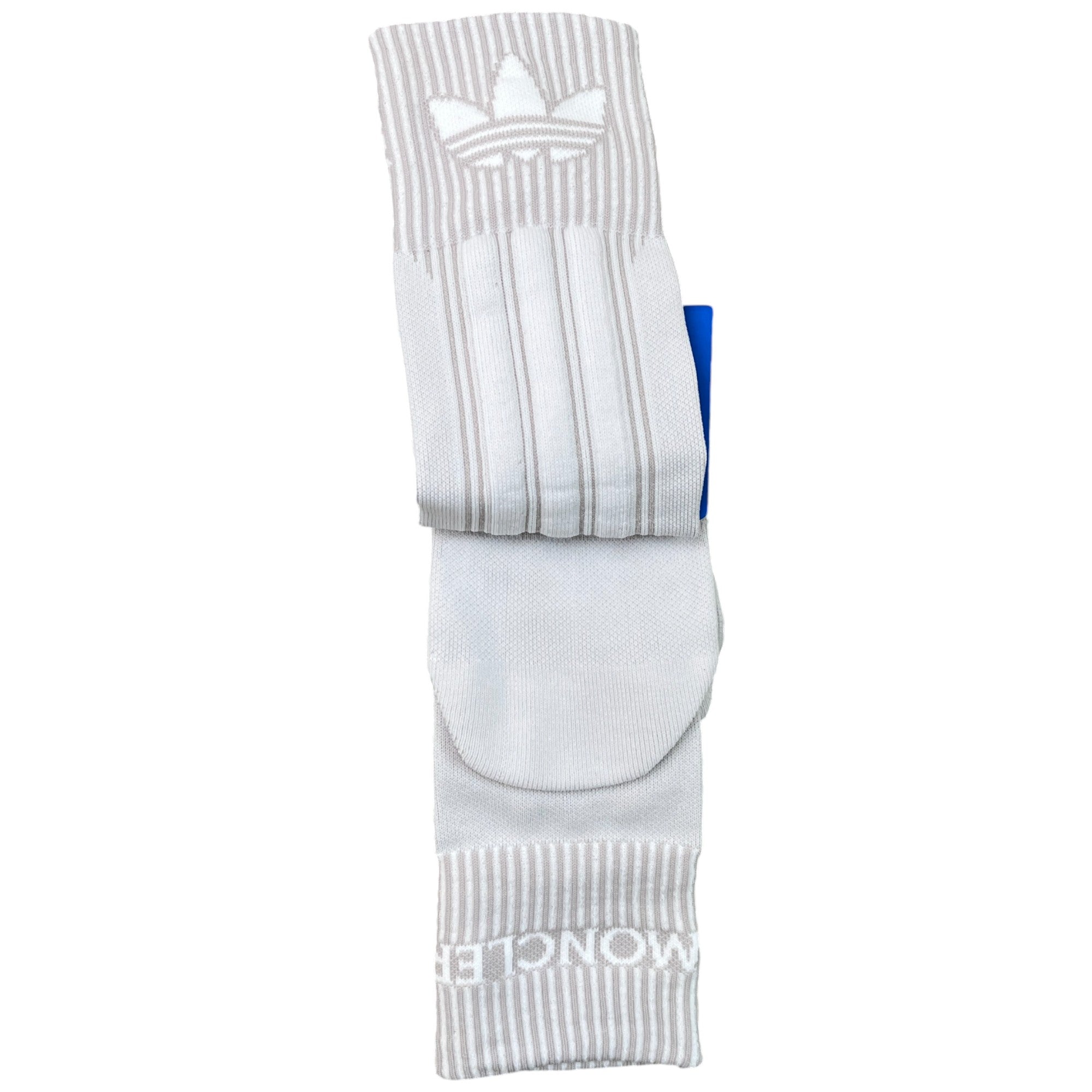 Men's Logo Print Socks Grey Size M