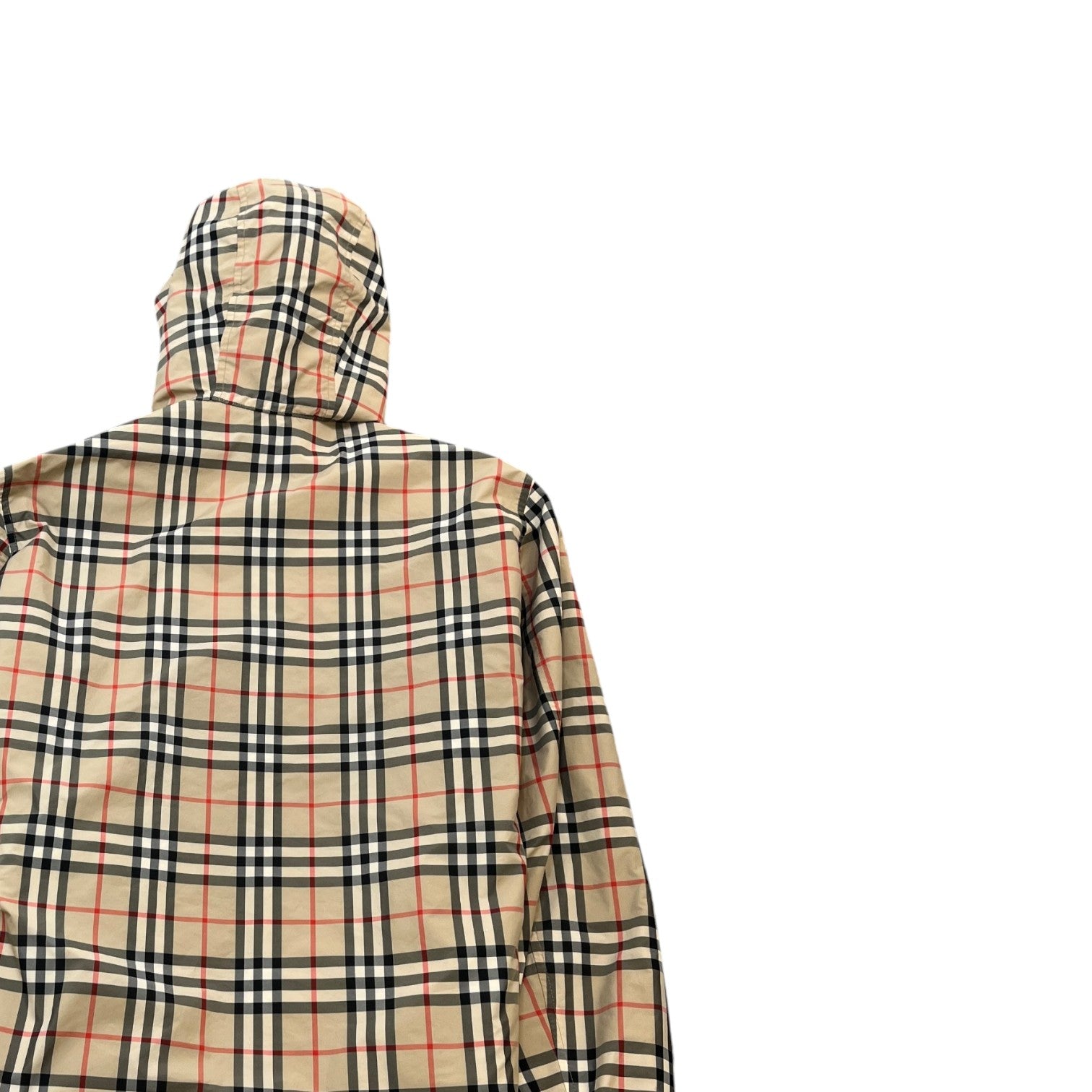 Men's Reversible Nova Check Jacket Black Size S